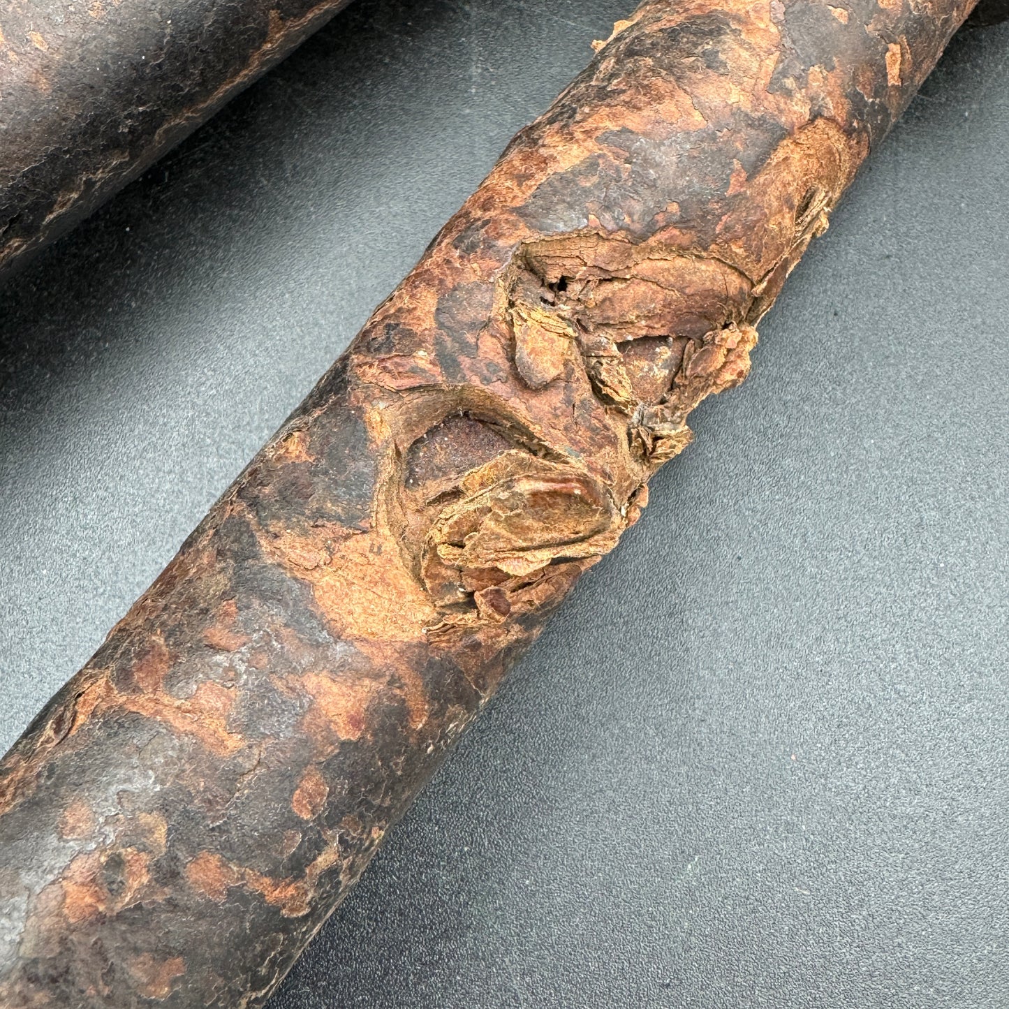 WW2 original artifact – German wire cutter 1938 (battledamage!) – interior page