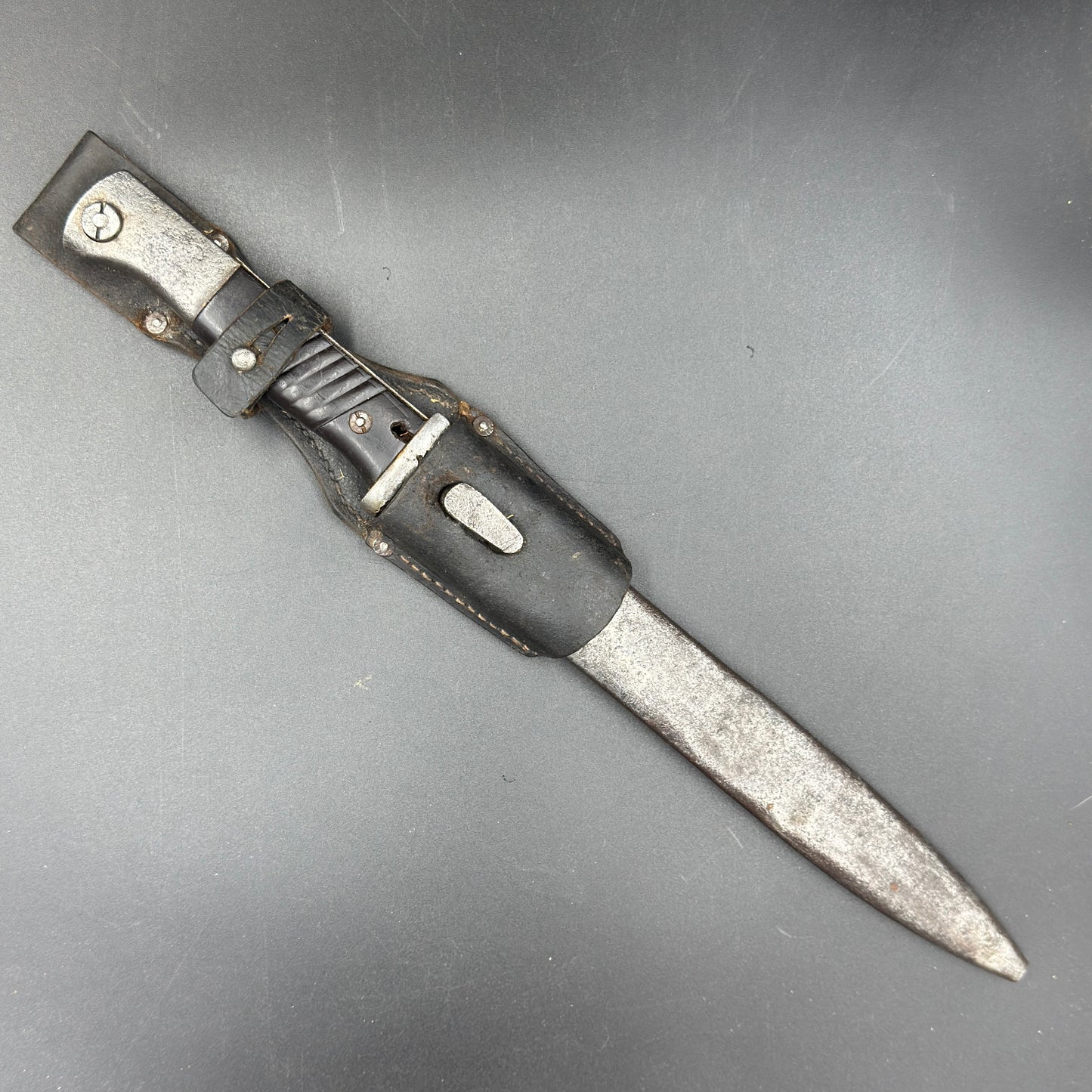 WW2 original artifact – K98 Bayonet with frog – AxisArtifacts