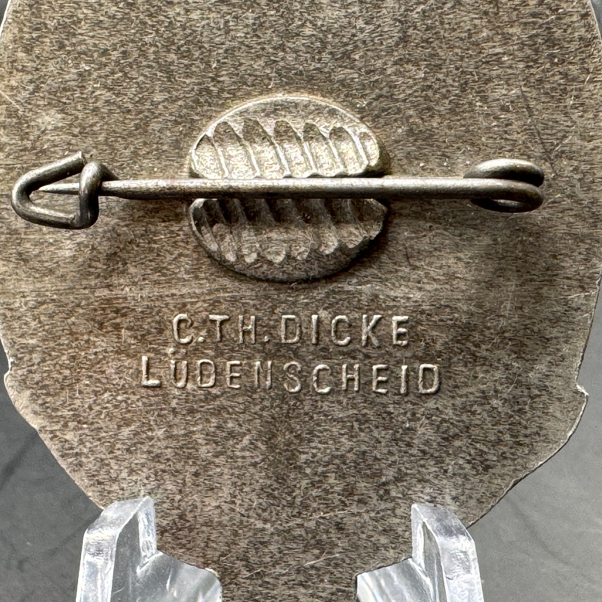 WW2 original artifact – Tag der Arbeit 1935 Otto Schickle – interior detail