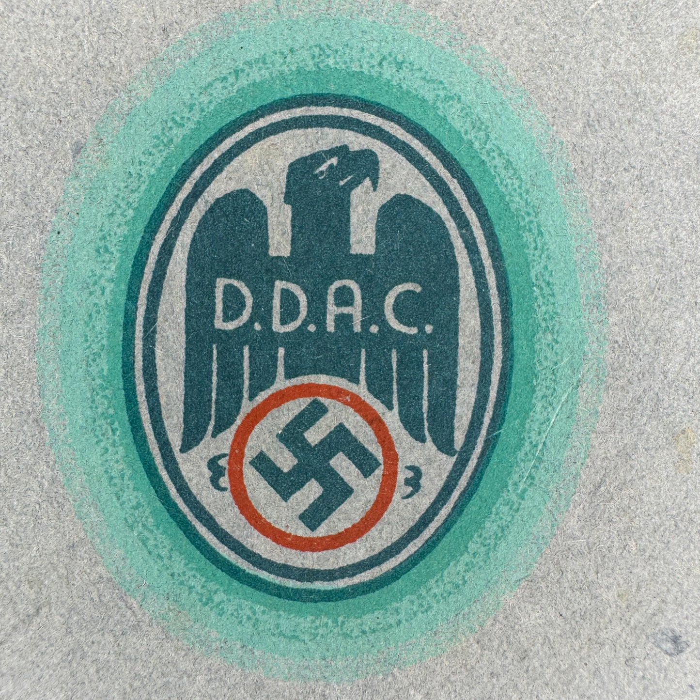 WW2 original artifact – Strassen Zustands Karte DDAC 1939 – interior detail