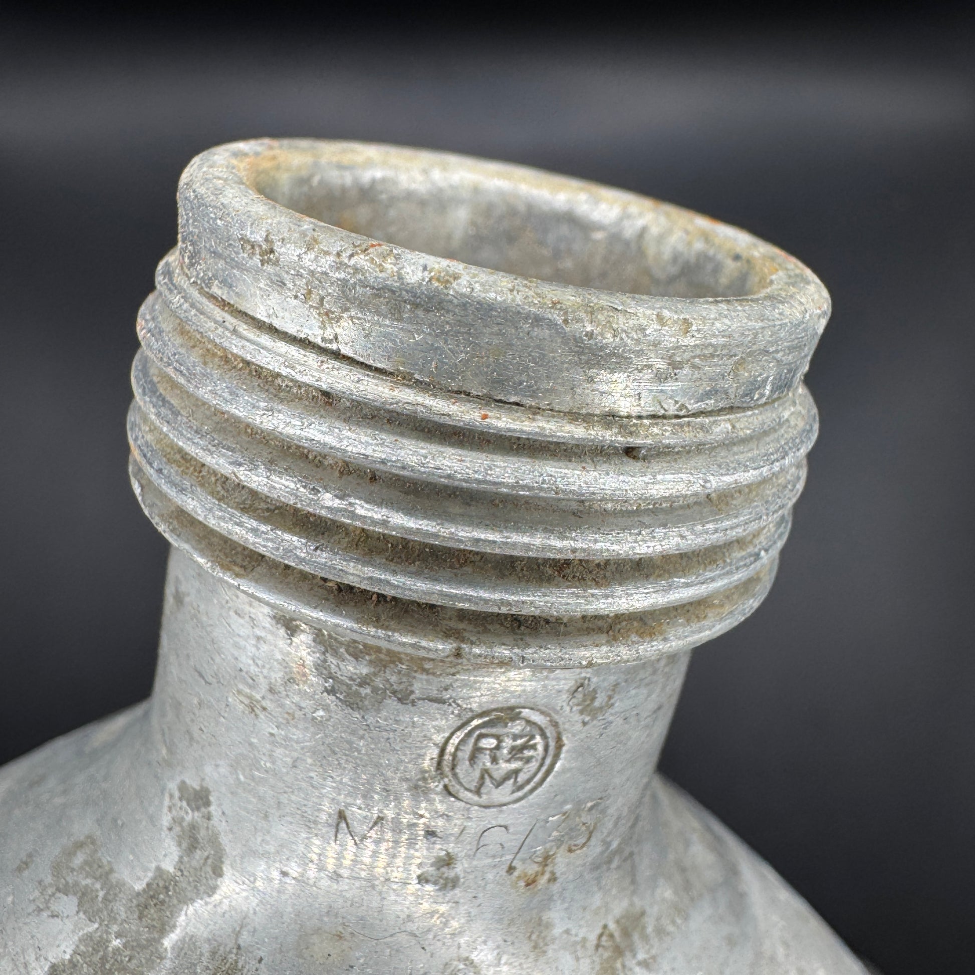 WW2 original artifact – German canteen 1939 with matching cap – interior page