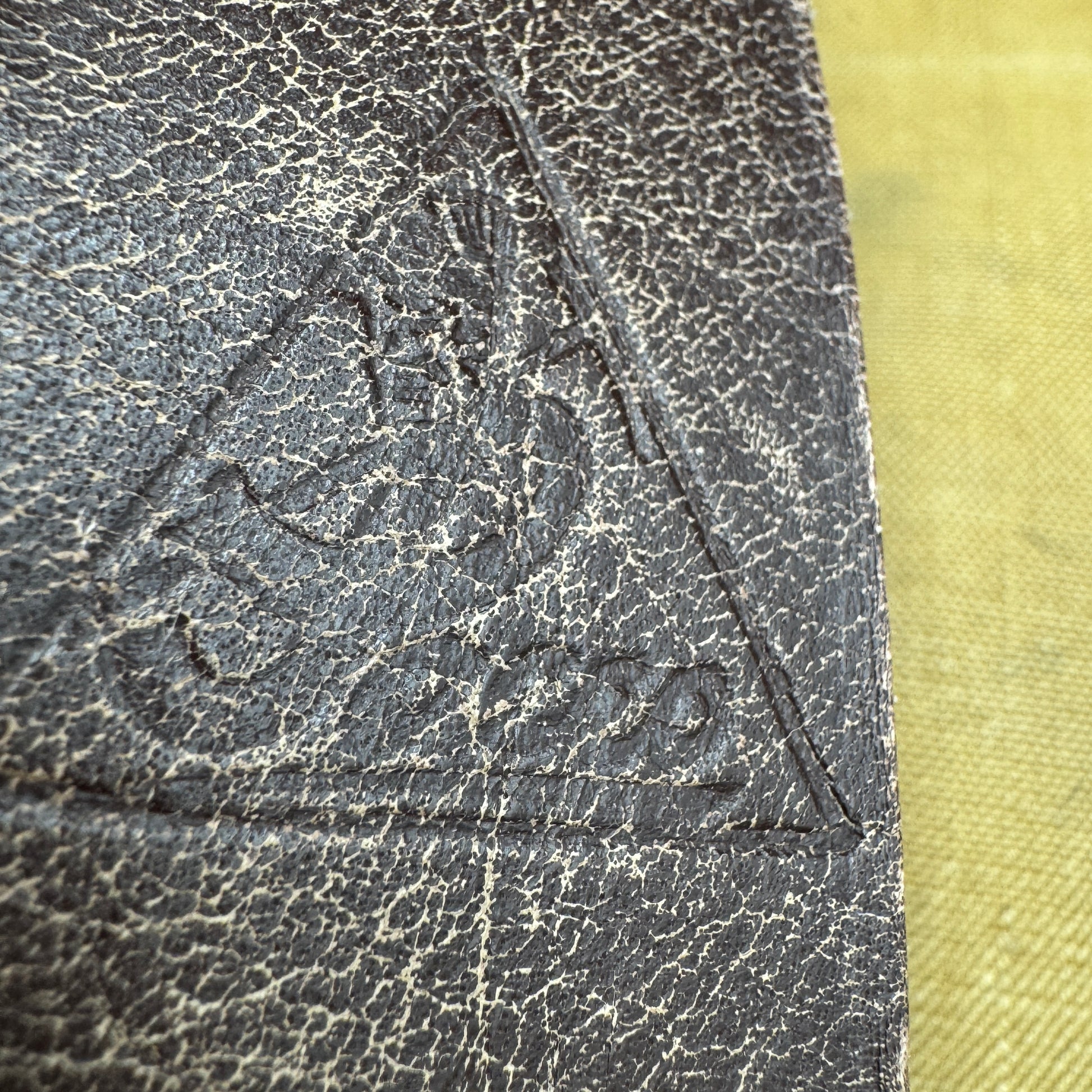 WW2 original artifact – HitlerJugend Tornister – interior page