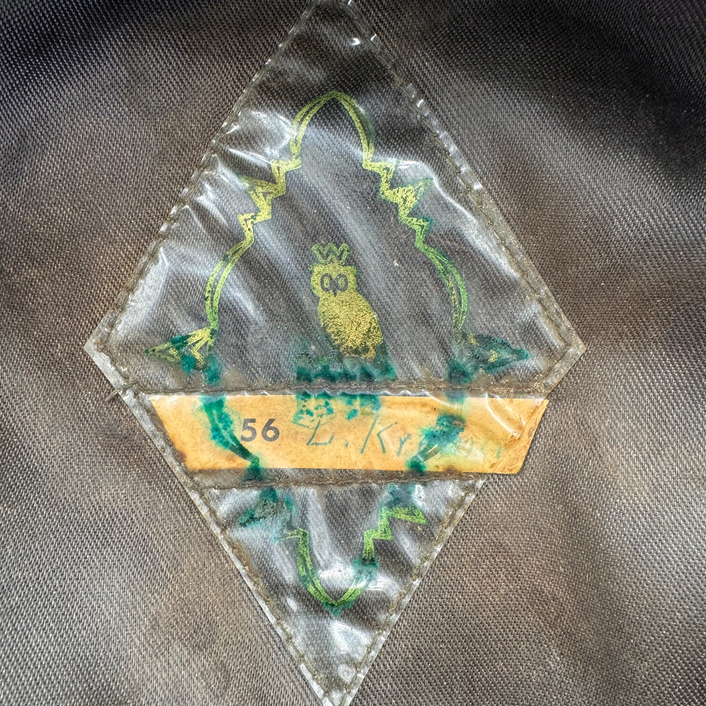 WW2 original artifact – NSKOV cap – interior page