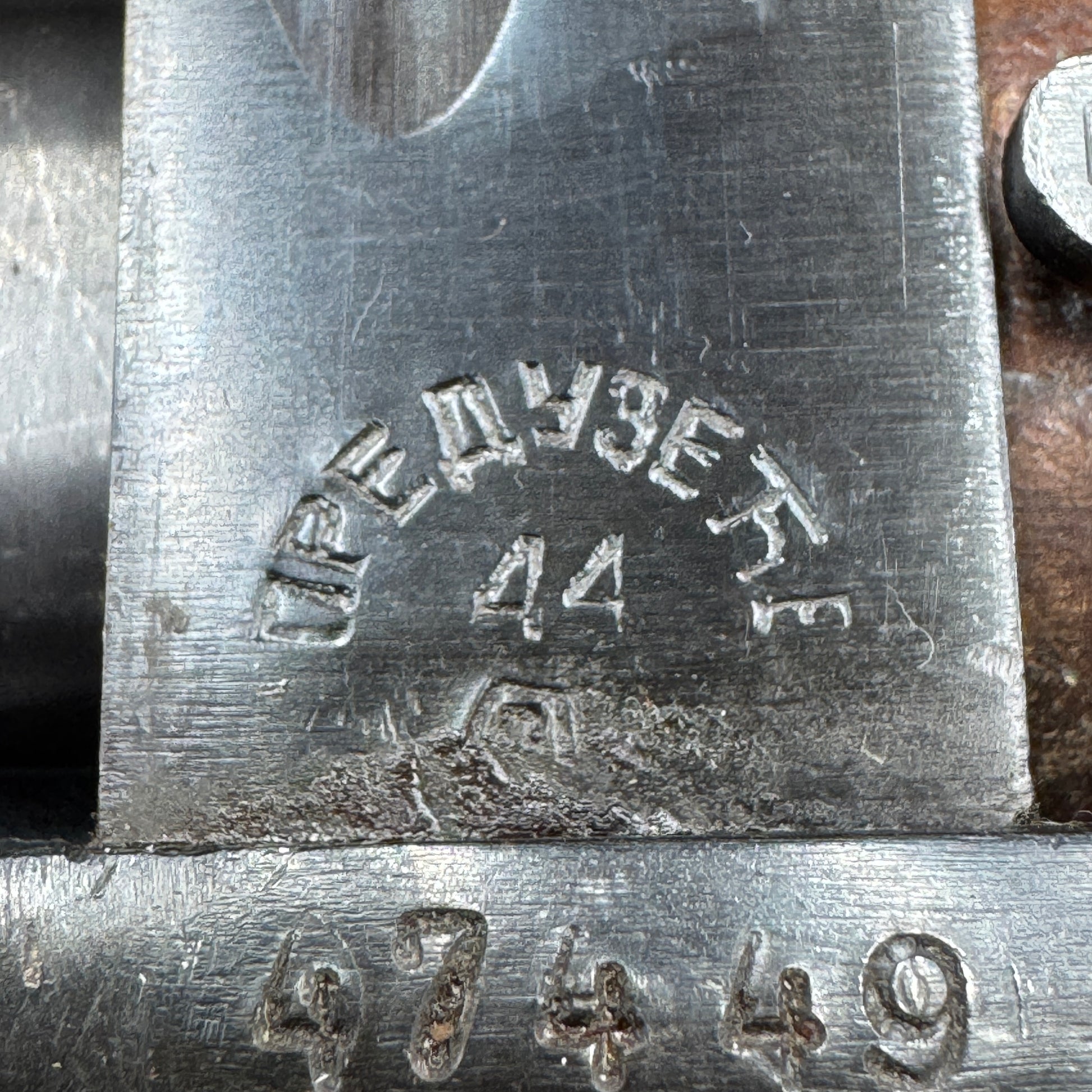 WW2 original artifact – Yugo Mauser K98 Bayonet - Matching – interior page