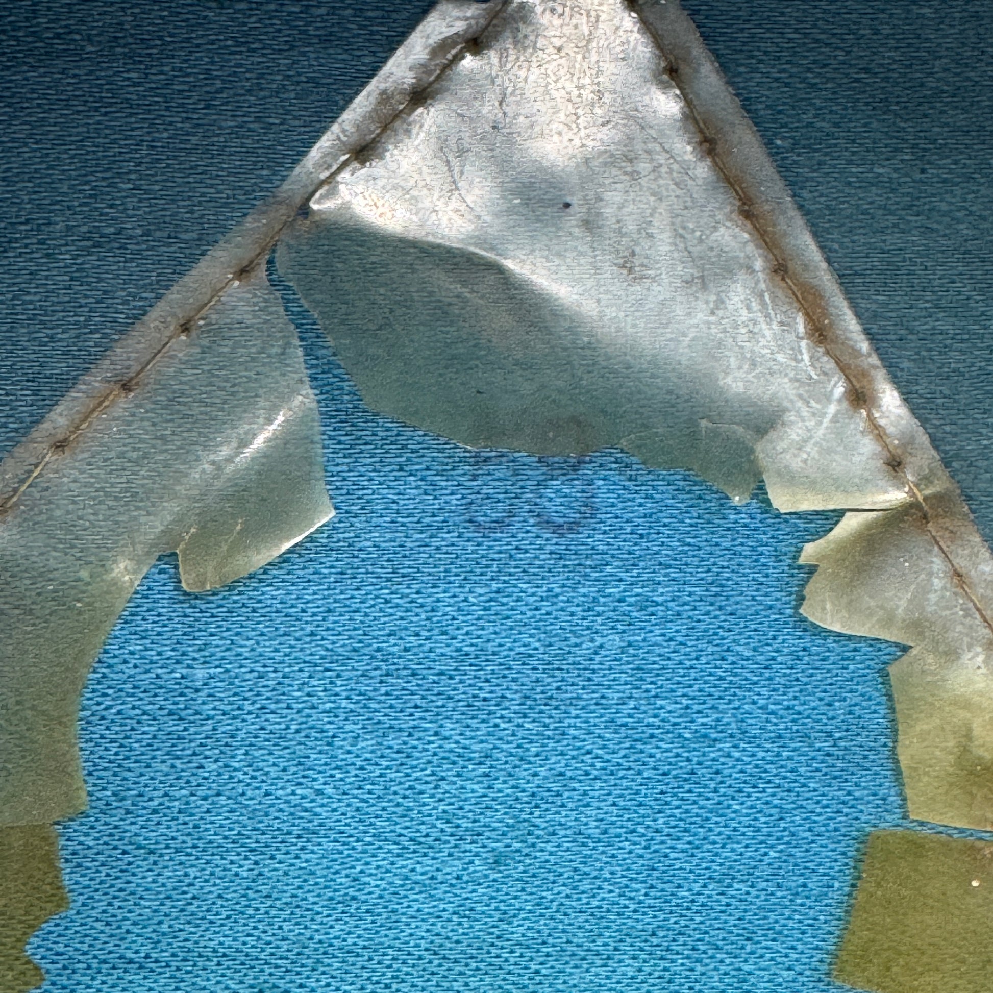 WW2 original artifact – Visor Cap for Officer from Feuerschutzpolizei – interior page