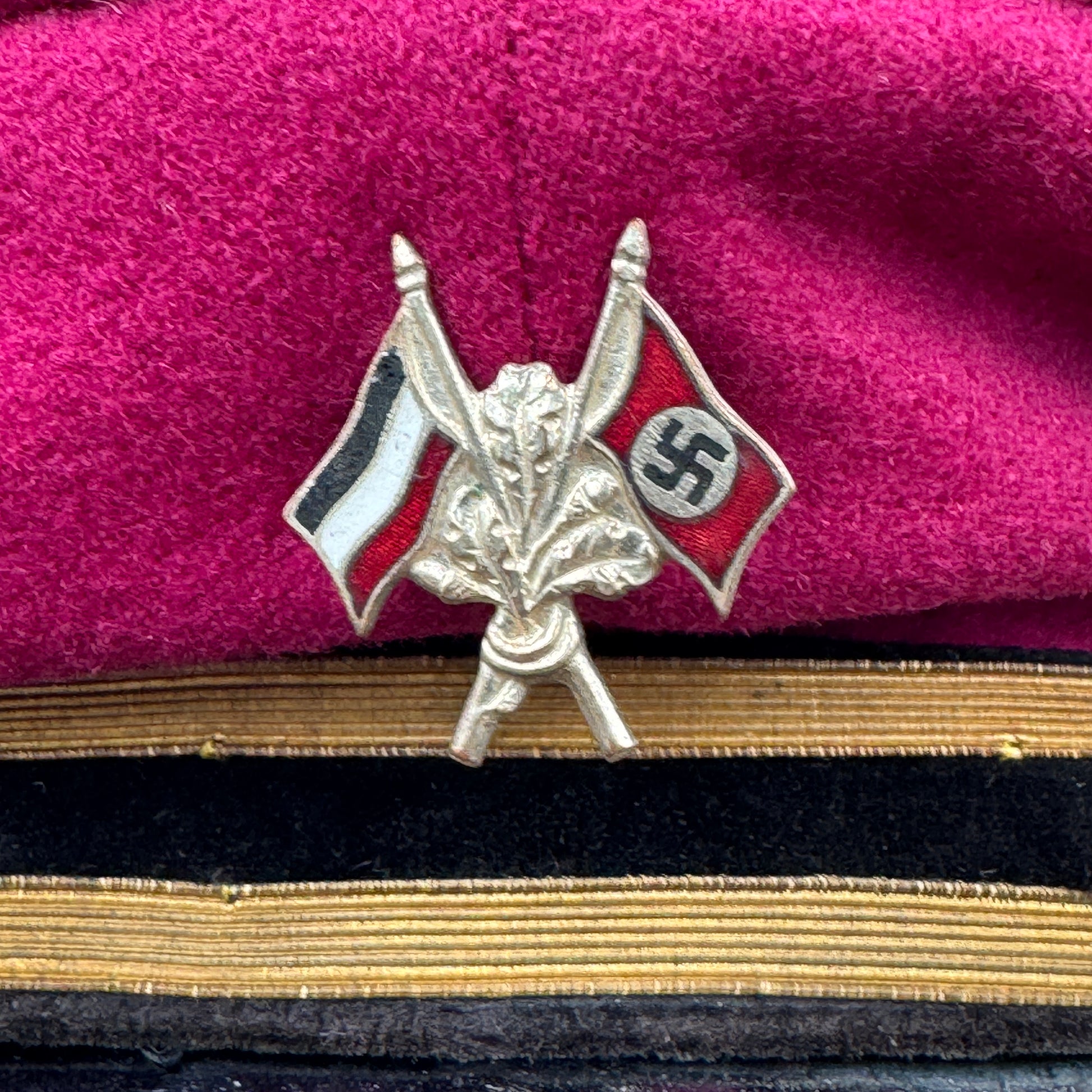 WW2 original artifact – University Student Cap – interior title page