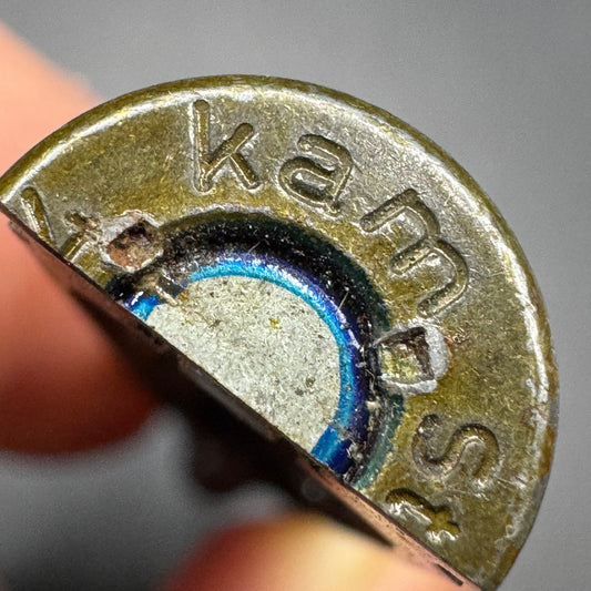 WW2 original artifact – 7,92 x 57 Mauser Zerlegter Leuchtspur – interior detail