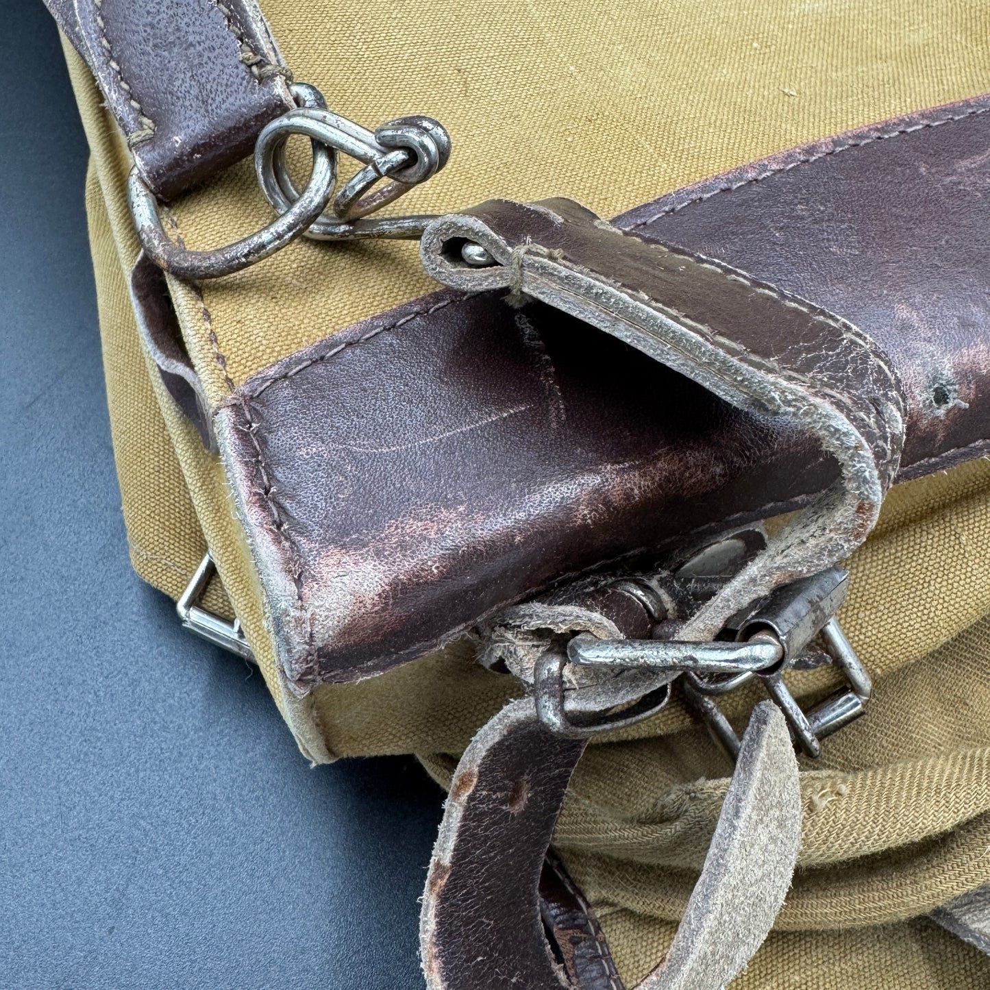 WW2 original artifact – HitlerJugend Tornister – interior page