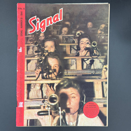 WW2 original artifact – Signal Oct 1944 – AxisArtifacts