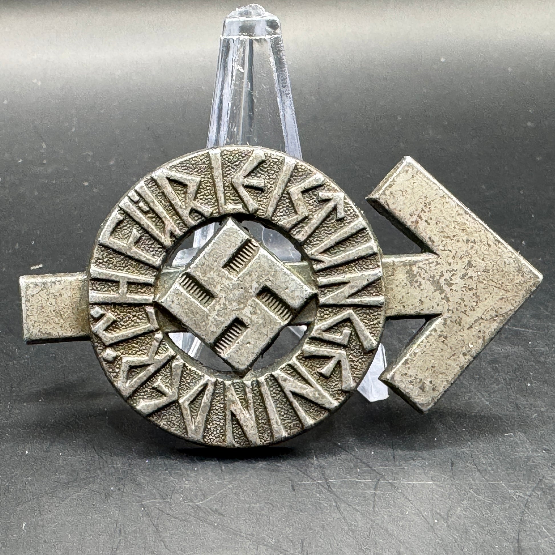 WW2 original artifact – Hitlerjugend (HJ)-Leistungsabzeichen in Silver RZM M1/36 – AxisArtifacts