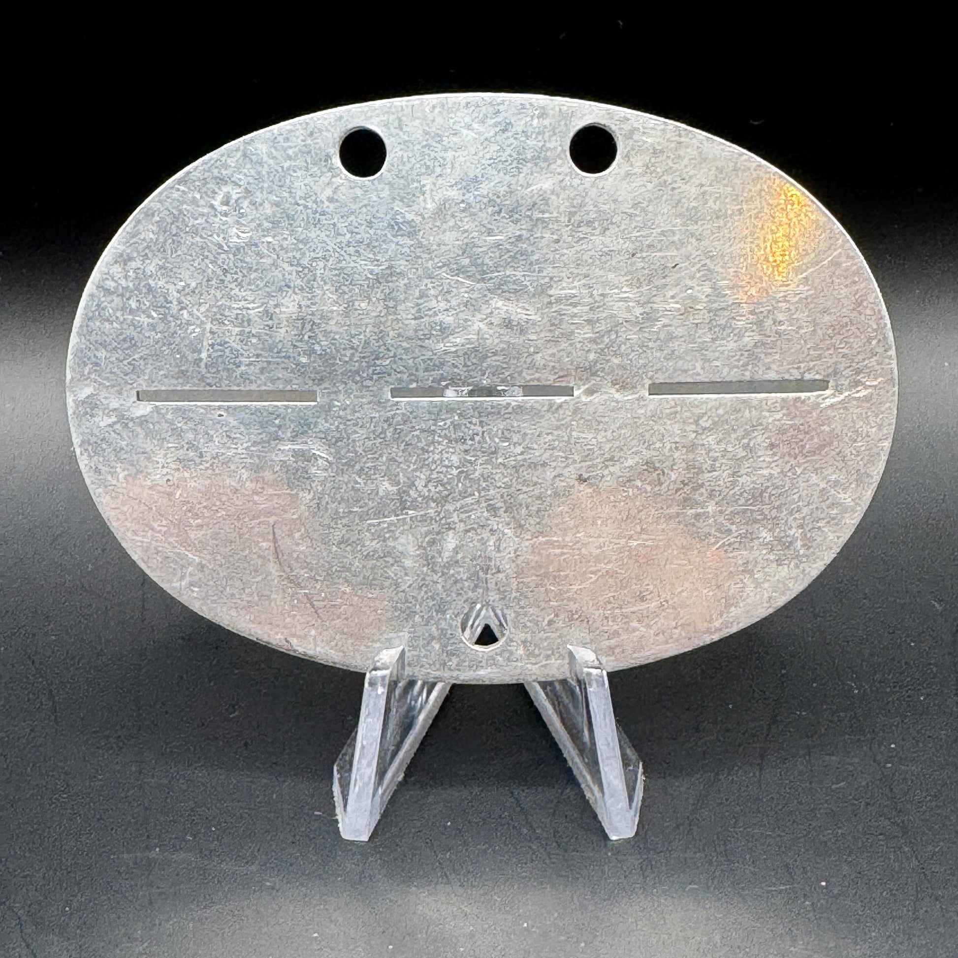 WW2 original artifact – EKM 3 Infanterie Ersatz Batterie 107 – interior detail