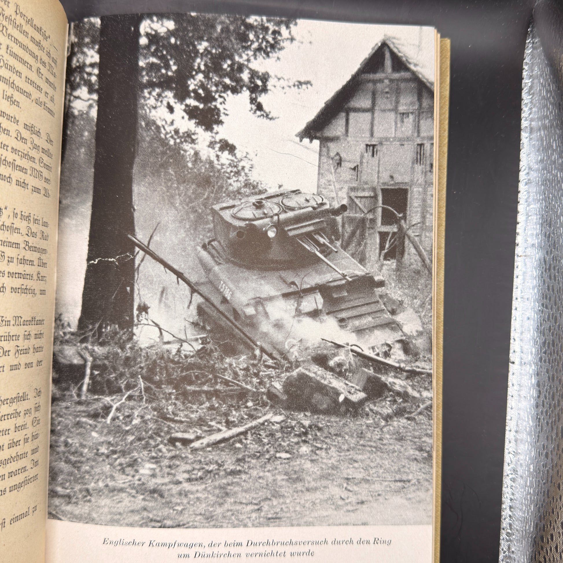 WW2 original artifact – Panzerjäger nach Vorn! 1942 – interior title page