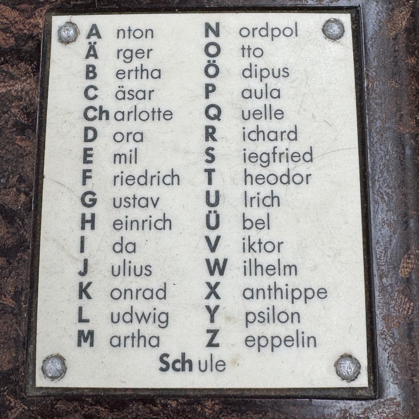 WW2 original artifact – Telephone box bakelite 1943 – interior page