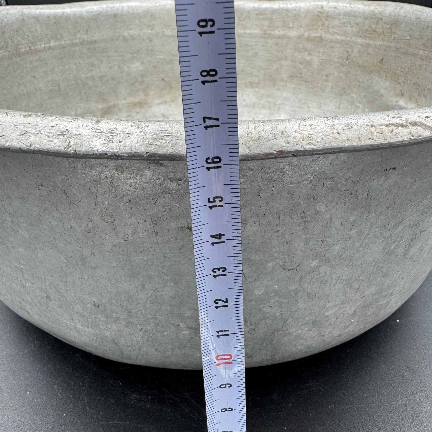 WW2 original artifact – Reichsarbeitsdienst wash bowl – interior title page