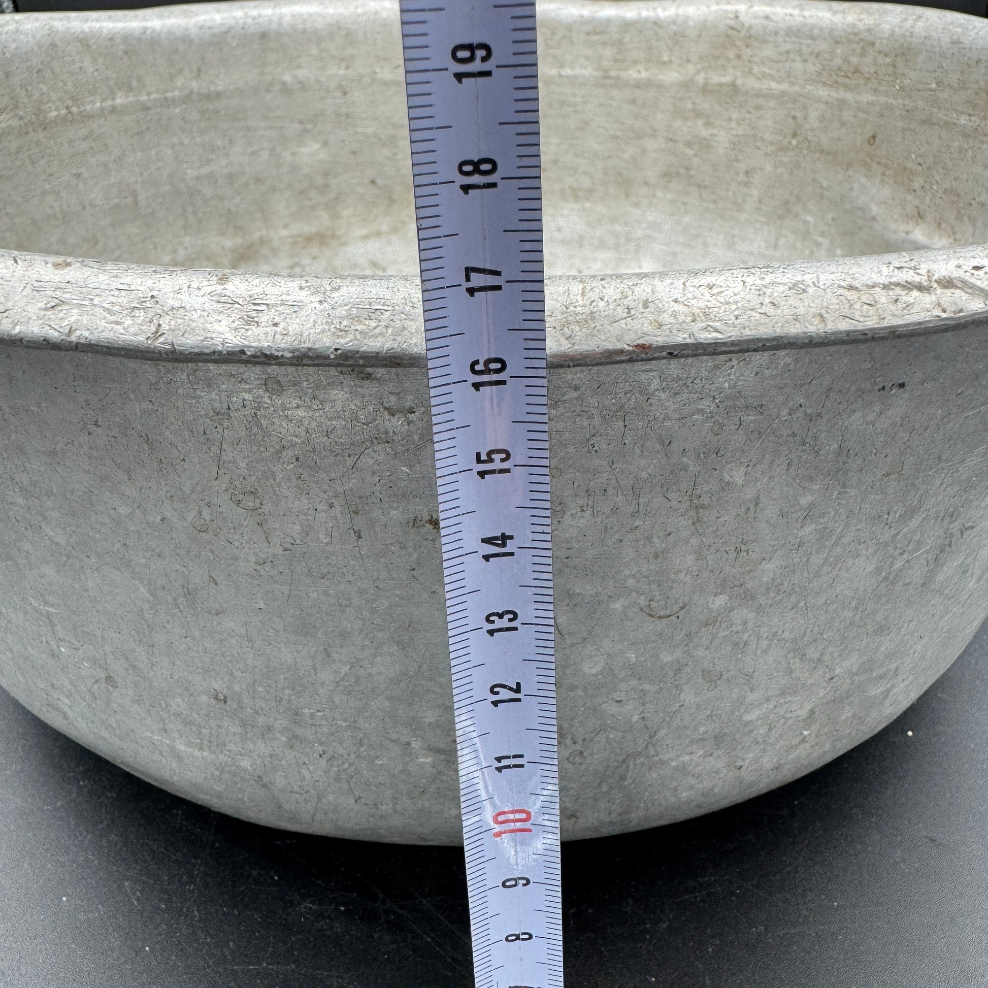 WW2 original artifact – Reichsarbeitsdienst wash bowl – interior title page