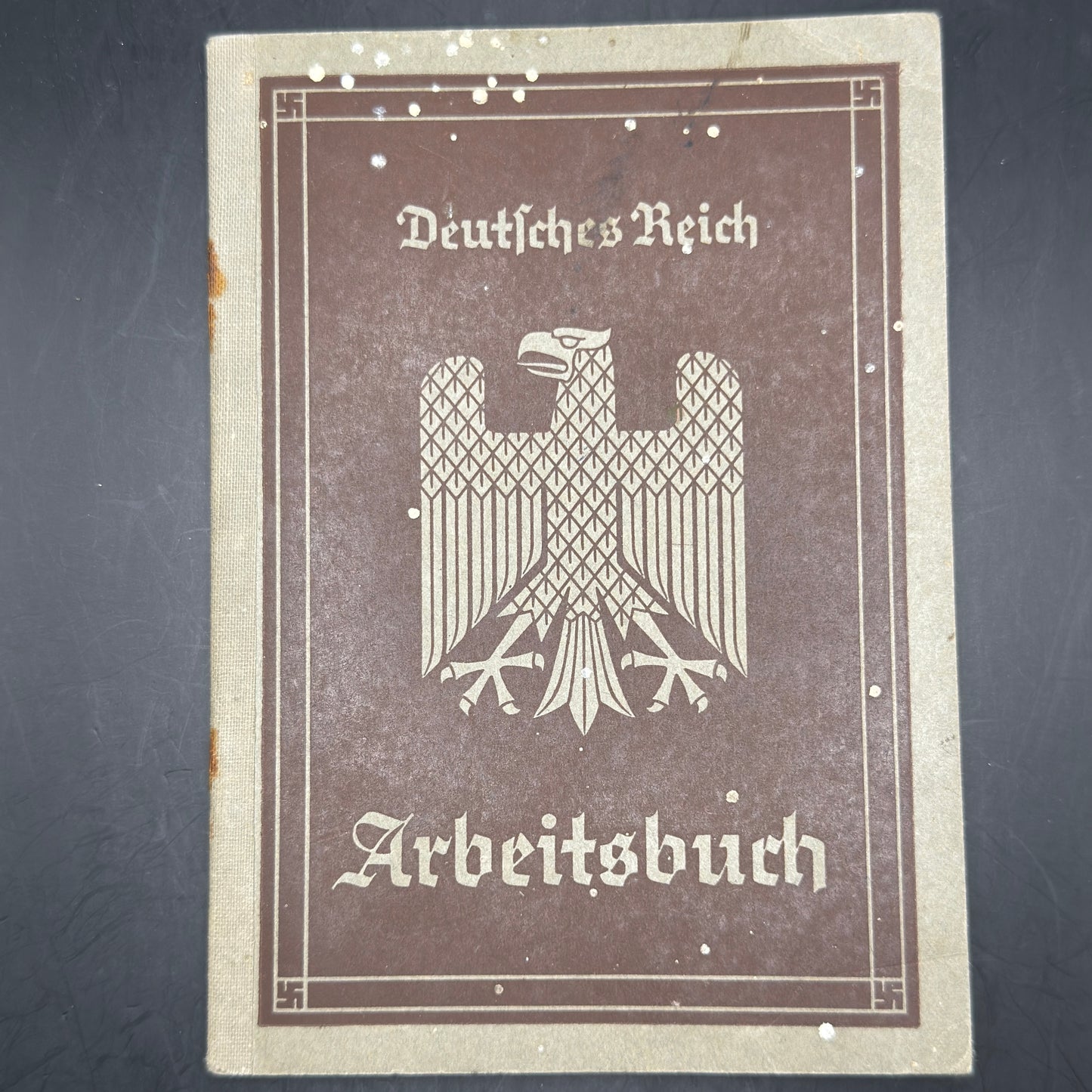 WW2 original artifact – Arbeitsbuch 1936 – AxisArtifacts