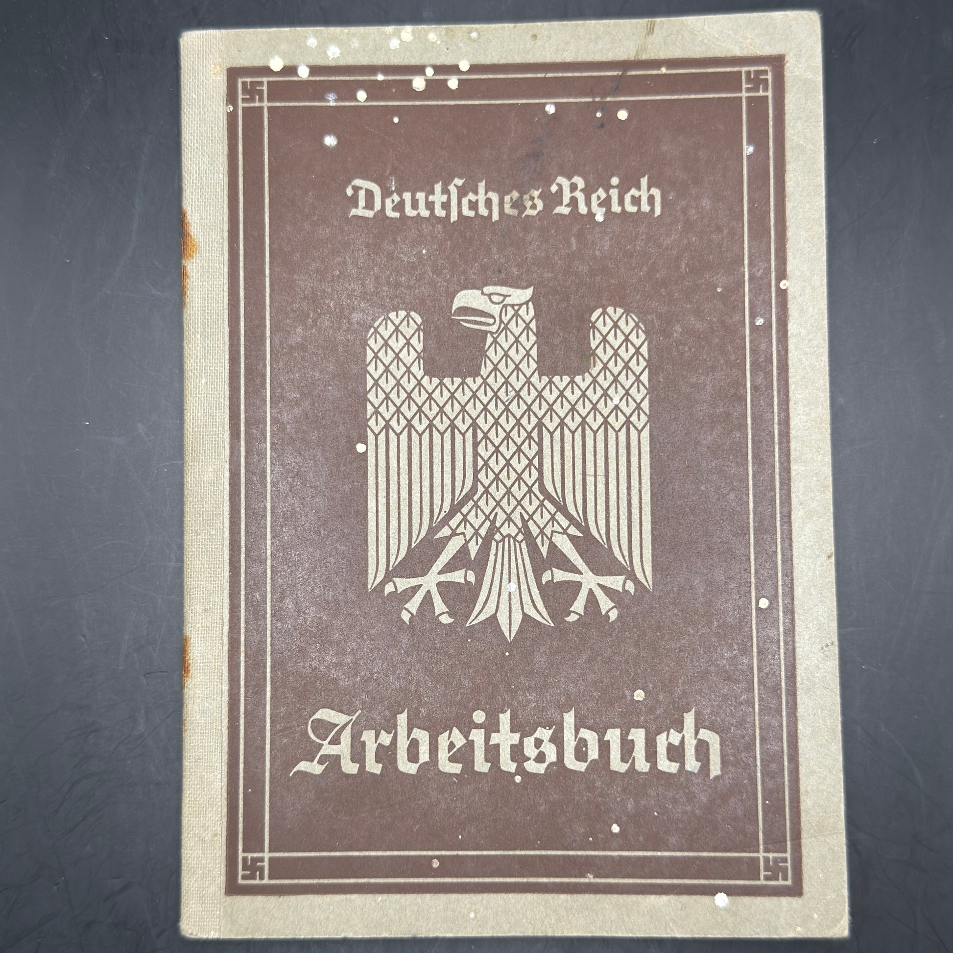 WW2 original artifact – Arbeitsbuch 1936 – AxisArtifacts