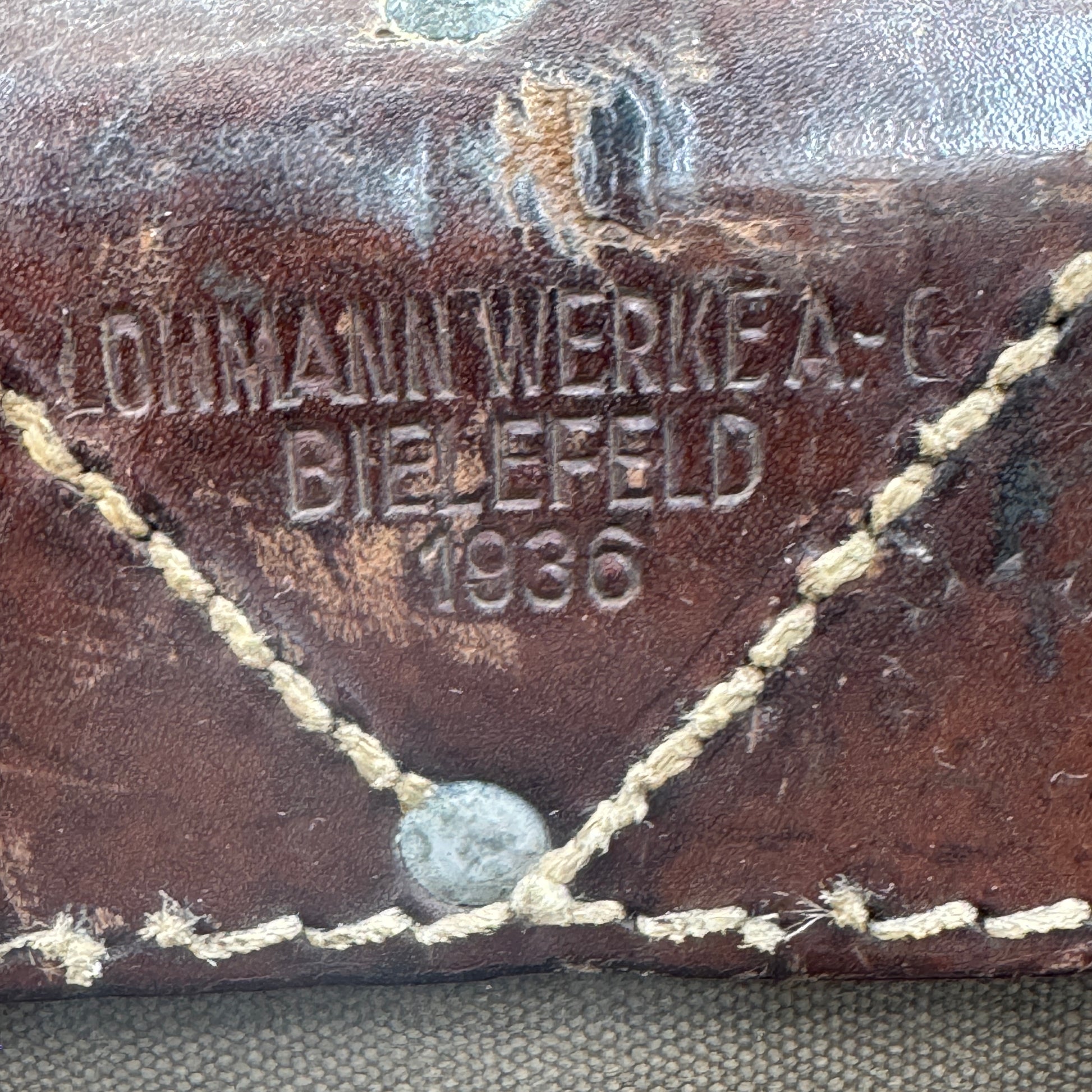 WW2 original artifact – RAD Tornister – interior page