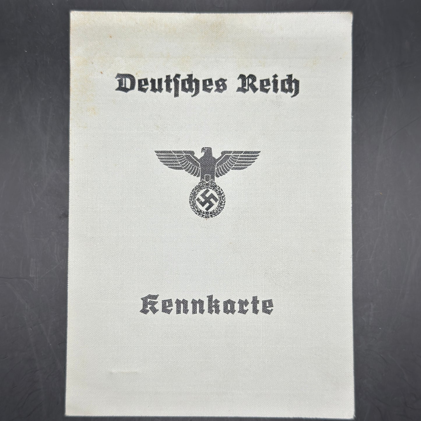 WW2 original artifact – Kennkarte Anna Weller – AxisArtifacts