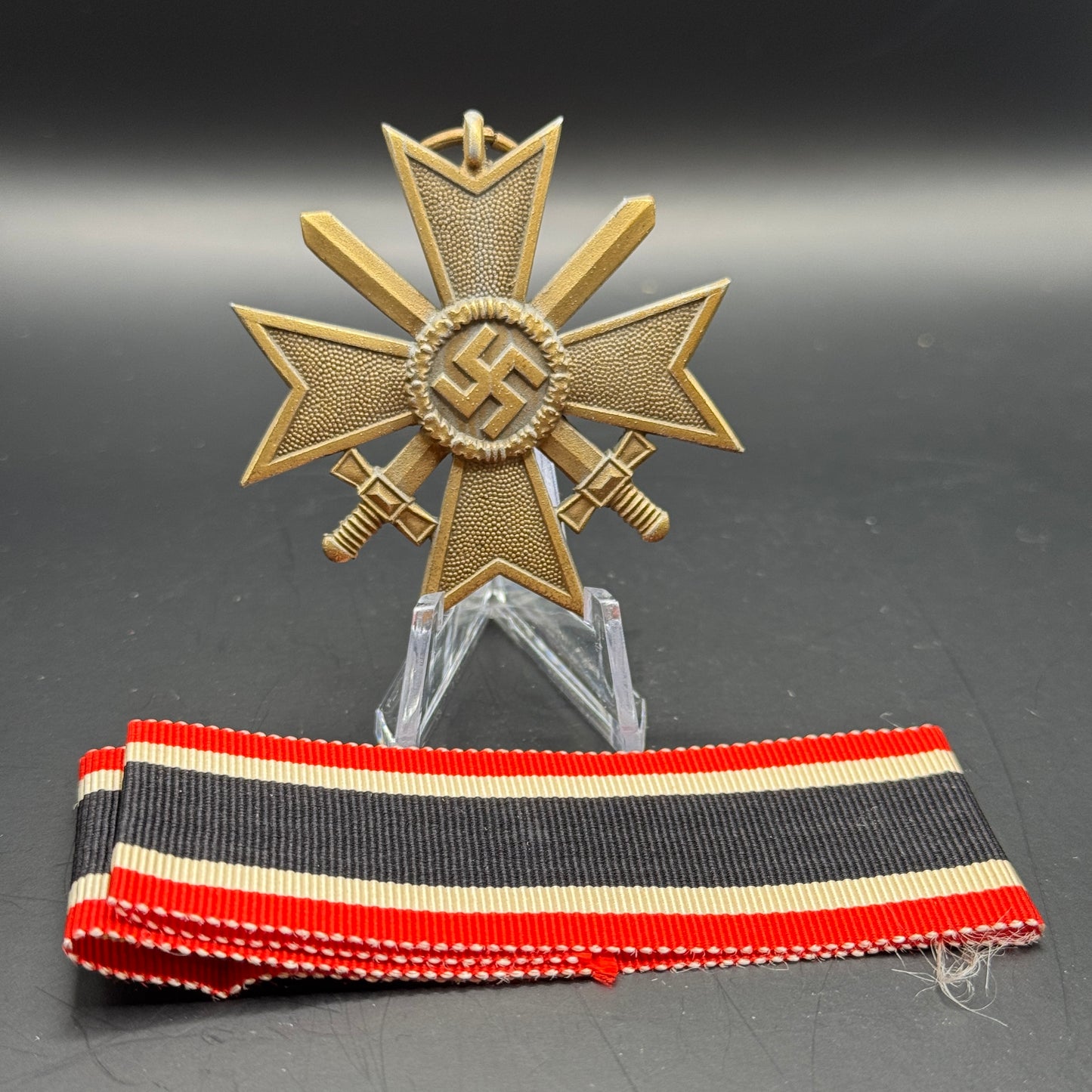 WW2 original artifact – Kriegs Verdienst Kreuz (KVK2) – interior page