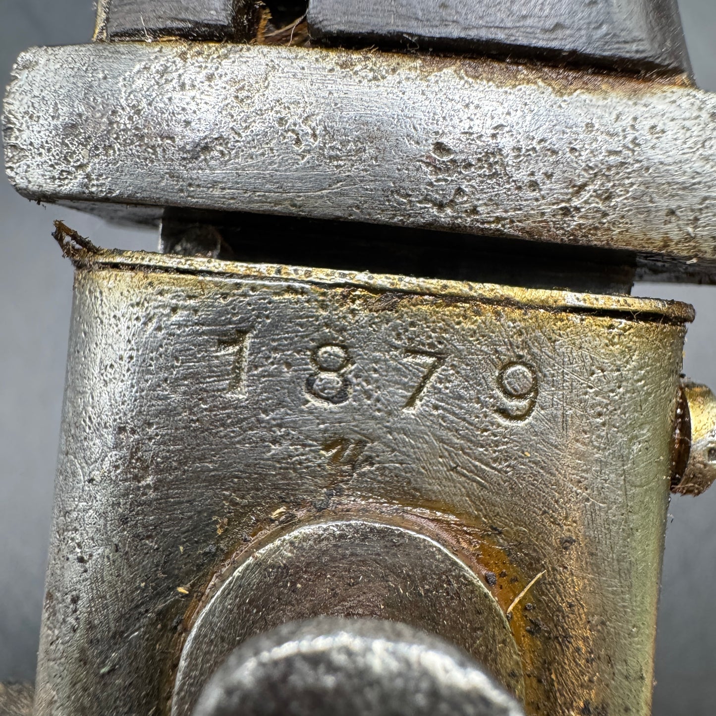 WW2 original artifact – K98 Bayonet with frog – interior page