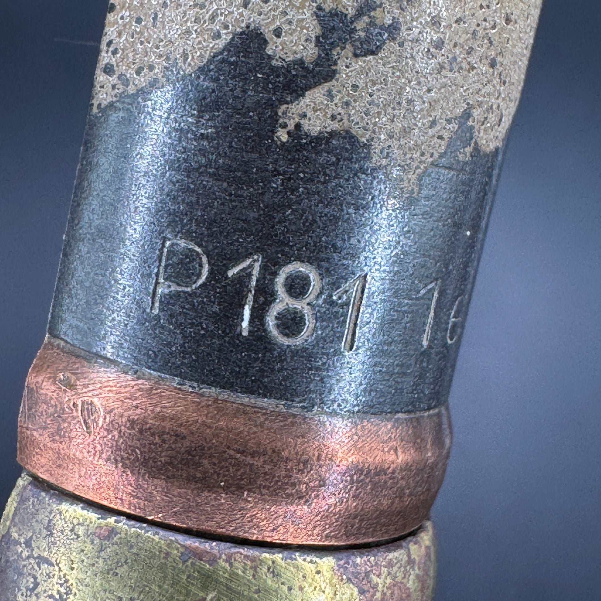 WW2 original artifact – 20mm FLAK High-Explosive Round with Dissected Tracer – interior page