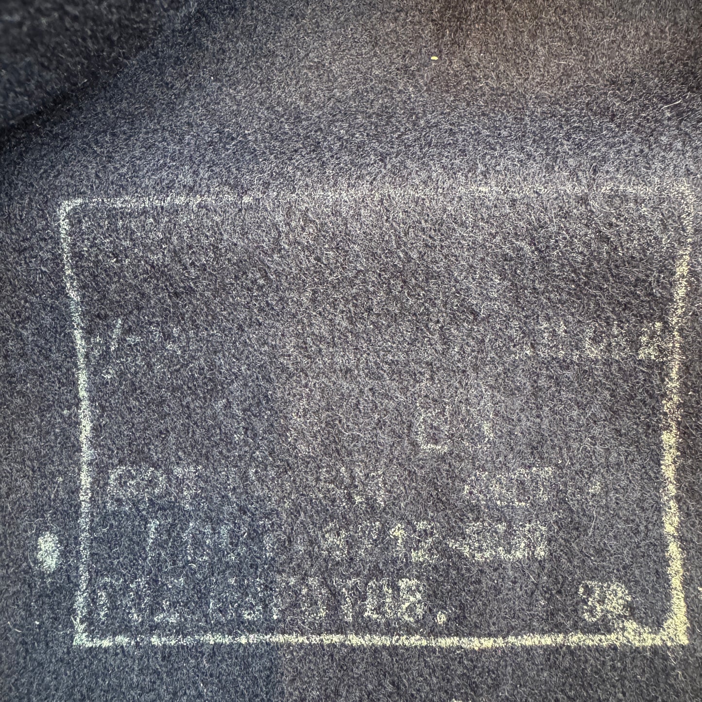 WW2 original artifact – Post war Sovjet Marine shirt – interior page