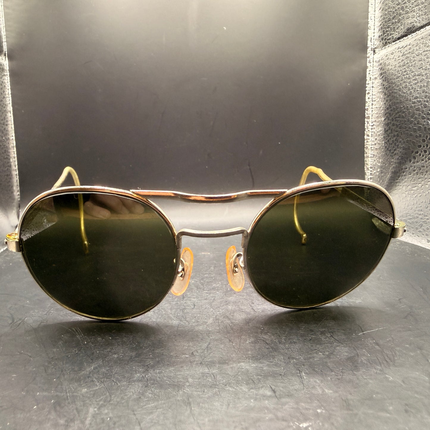 WW2 original artifact – Original 1950s RAF Type G Sunglasses – interior page