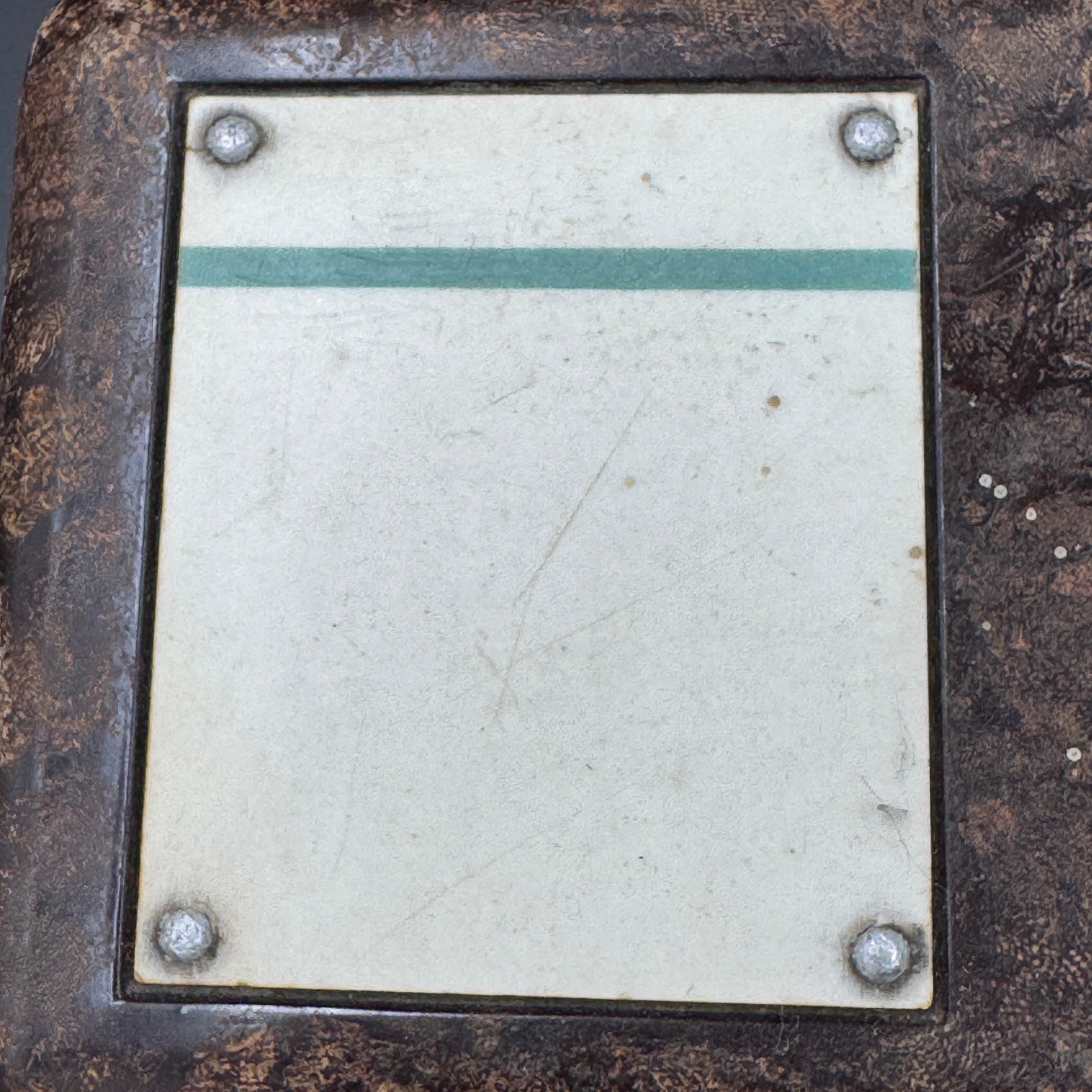 WW2 original artifact – Telephone box bakelite 1943 – interior page