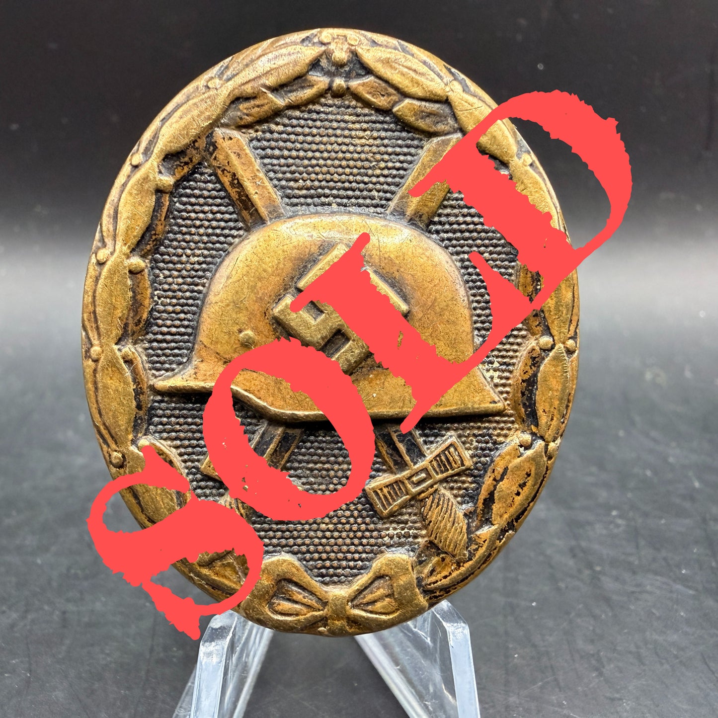 WW2 original artifact – Verwundeten Abzeichen (VWA) Schwarz – AxisArtifacts