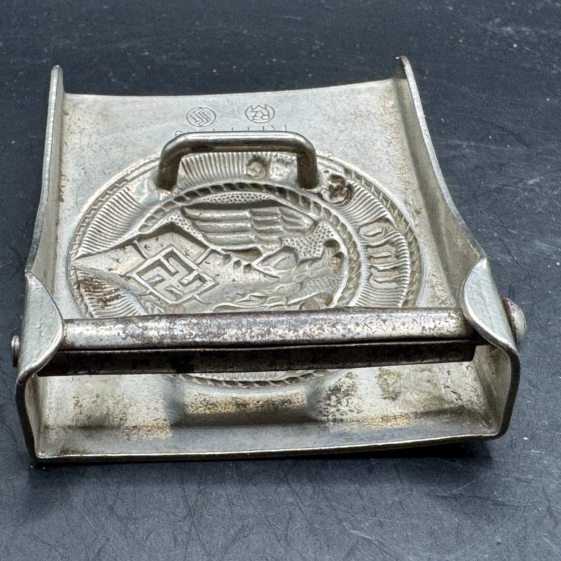 WW2 original artifact – Hitler Jugend buckle KH M 4/49 Steinhauer & Luck – interior page