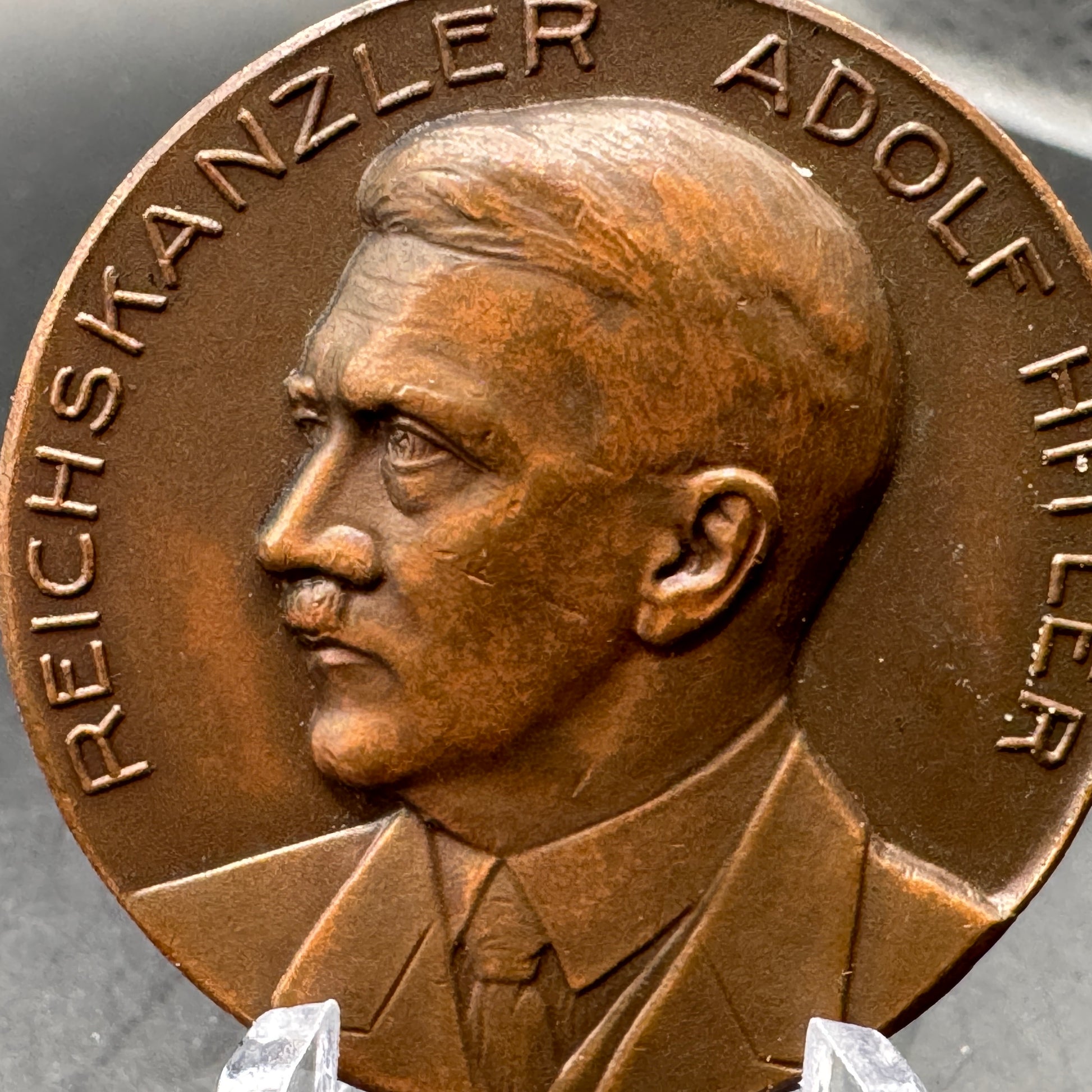 WW2 original artifact – Medal Hauptschiessen Gau Baden Pforzheim 1935 – interior title page