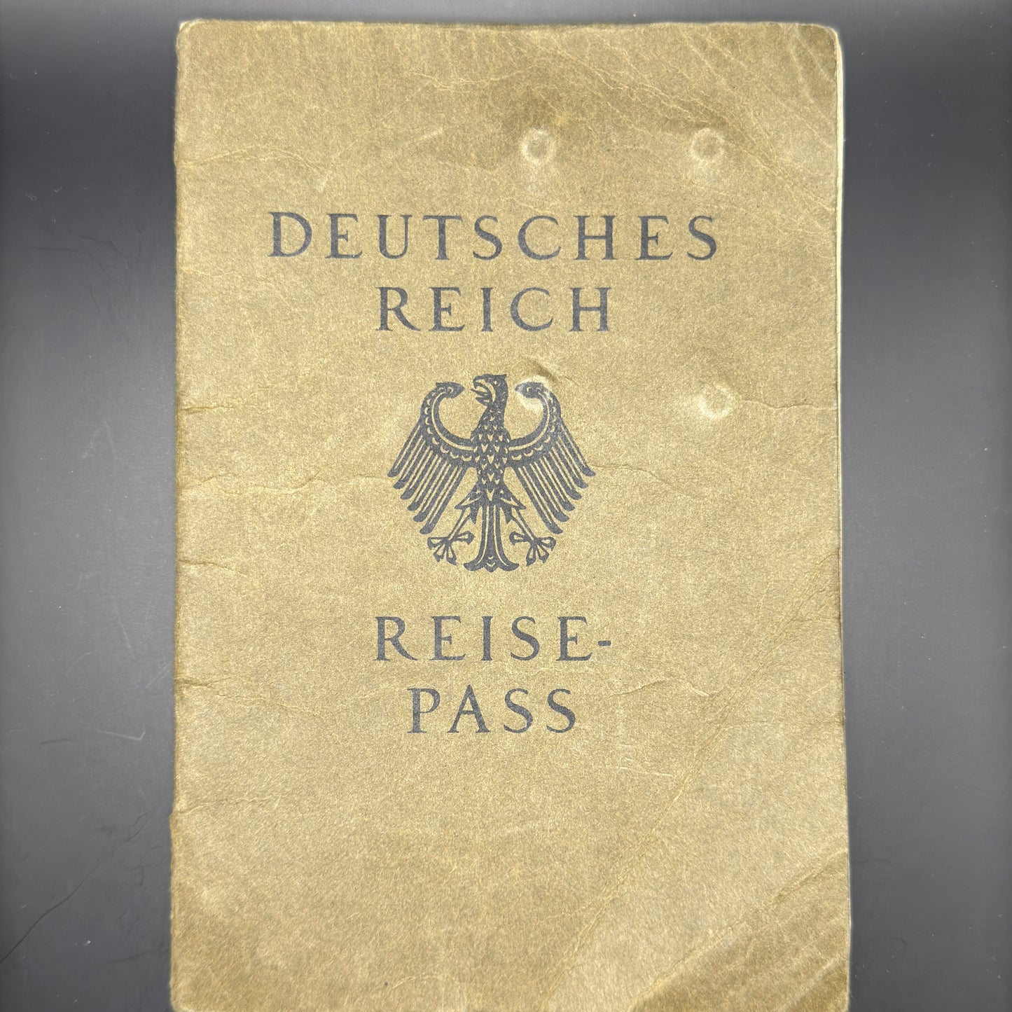 WW2 original artifact – Reisepass 1936 – AxisArtifacts