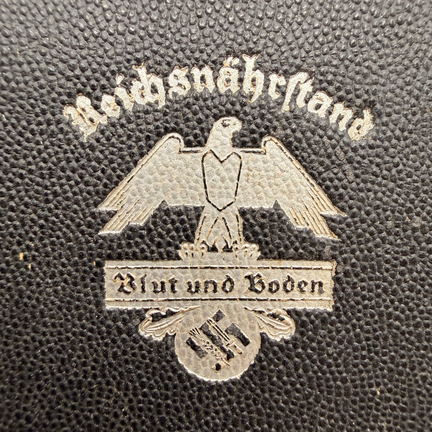 WW2 original artifact – Blut und Boden Thüringen 60mm – interior page