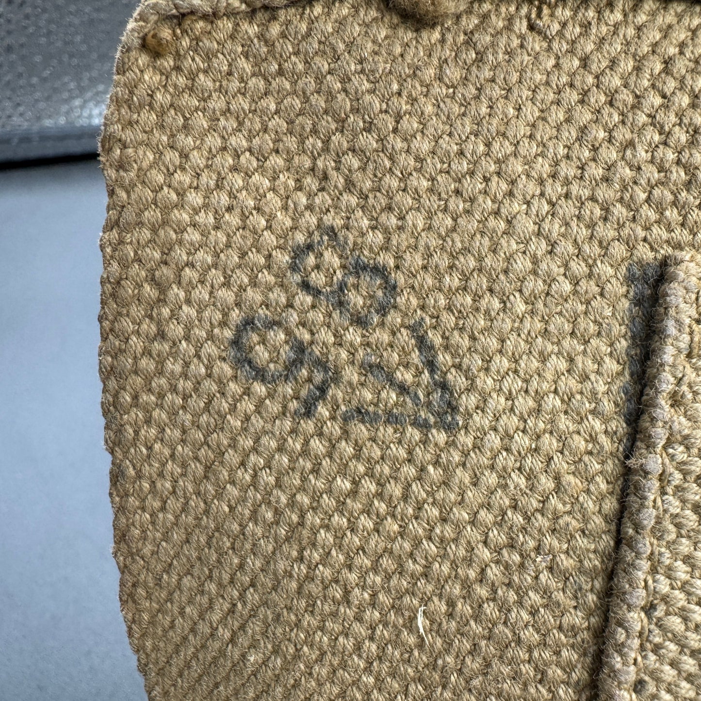 WW2 original artifact – British WWII Officer Map Case: WW2 Dated 1944 – interior page