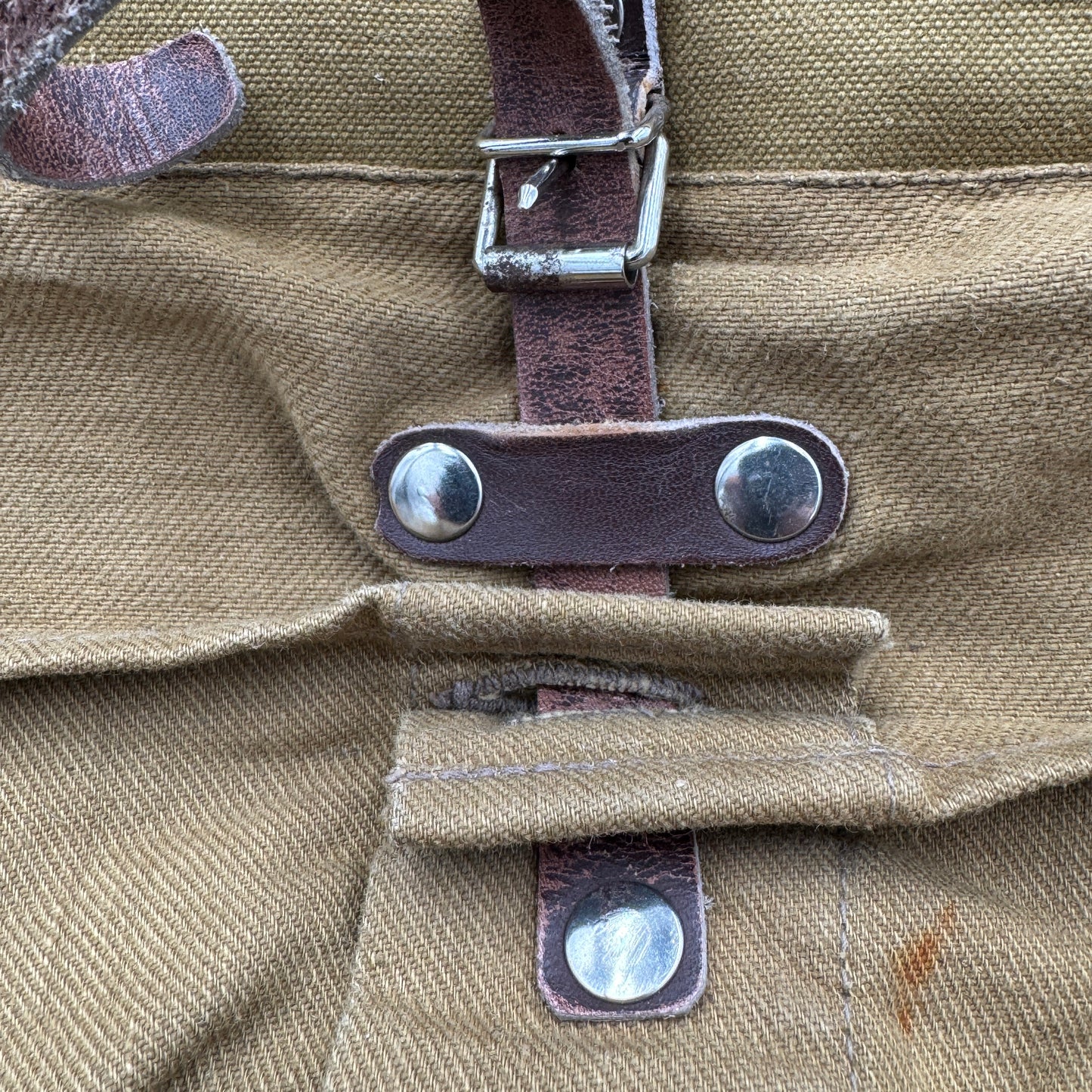 WW2 original artifact – HitlerJugend Tornister – interior page