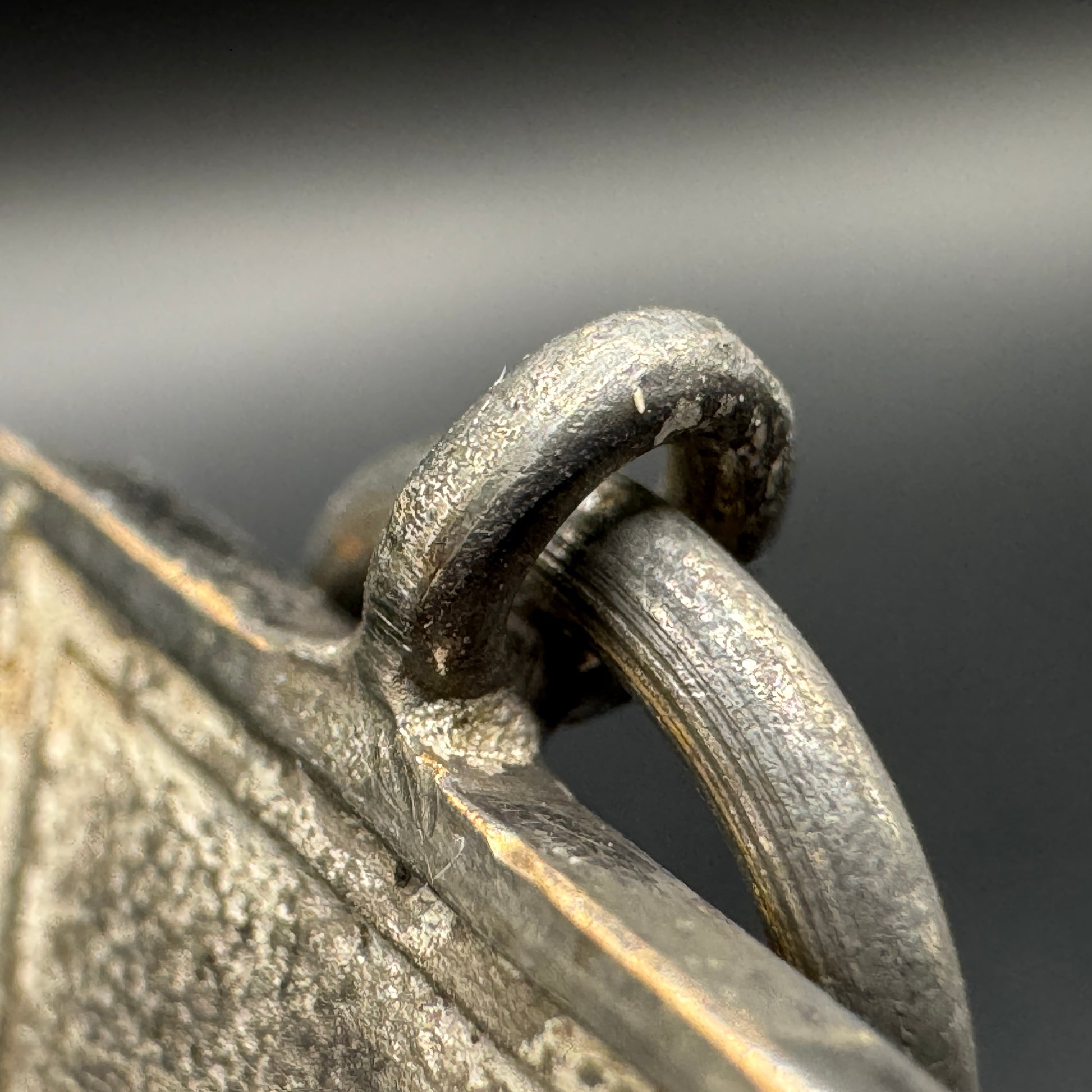 WW2 original artifact – German Treue Dienst Medal – interior title page