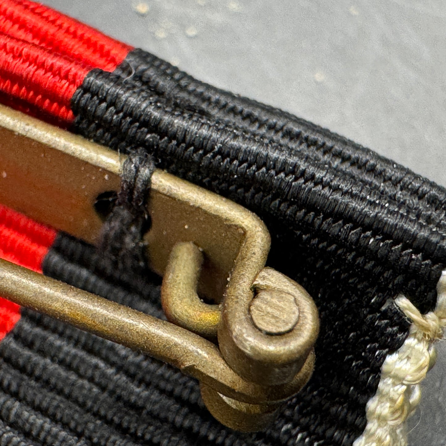 WW2 original artifact – Anschluss medal Sudetenland Cased – interior page