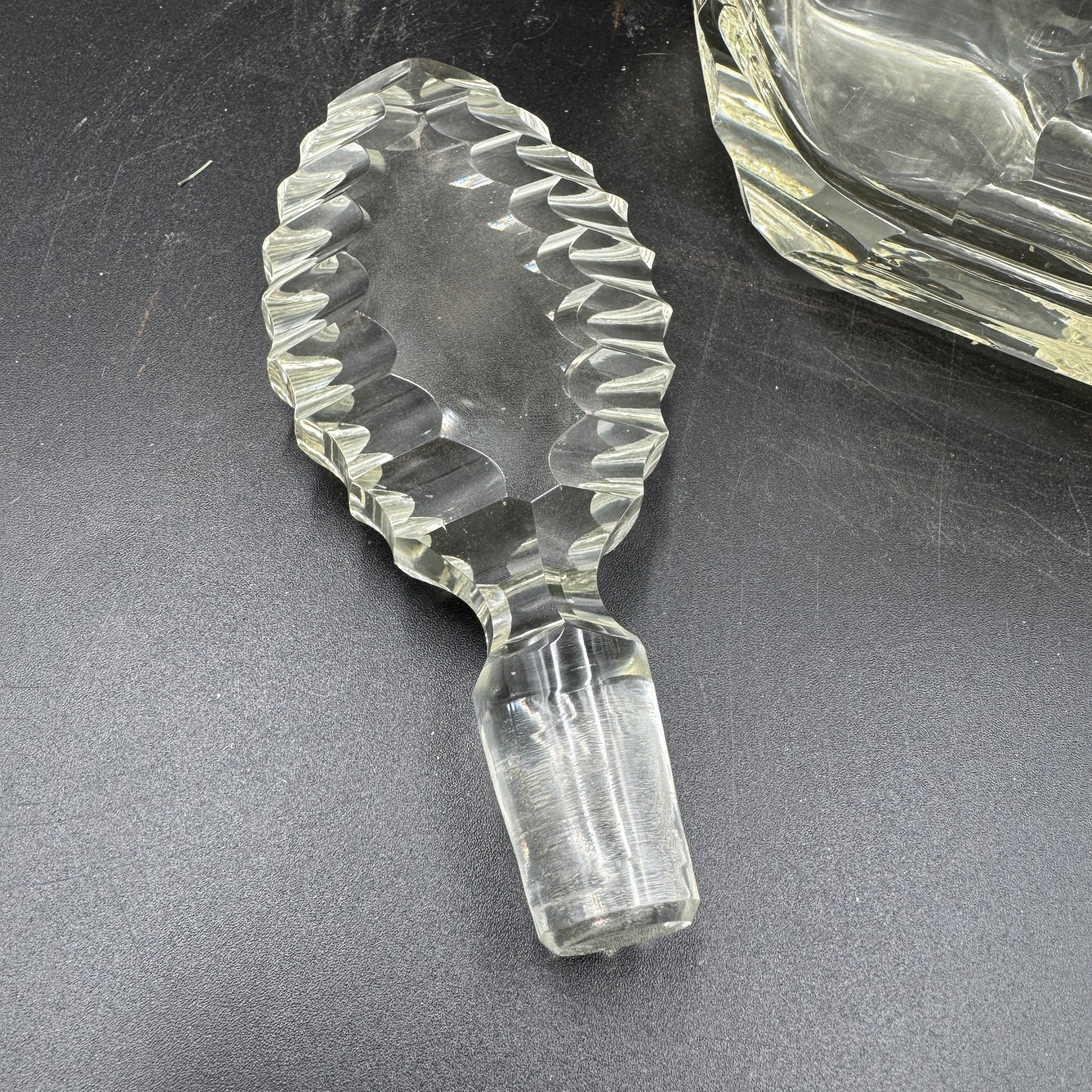 WW2 original artifact – Luftwaffe decanter – interior title page