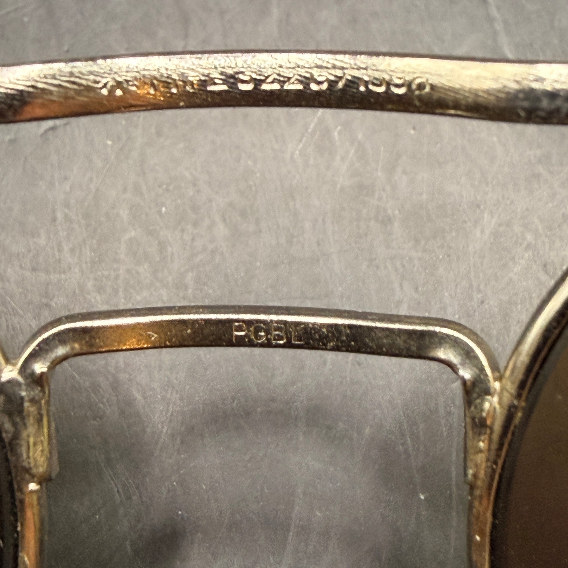 WW2 original artifact – Original 1950s RAF Type G Sunglasses – interior page