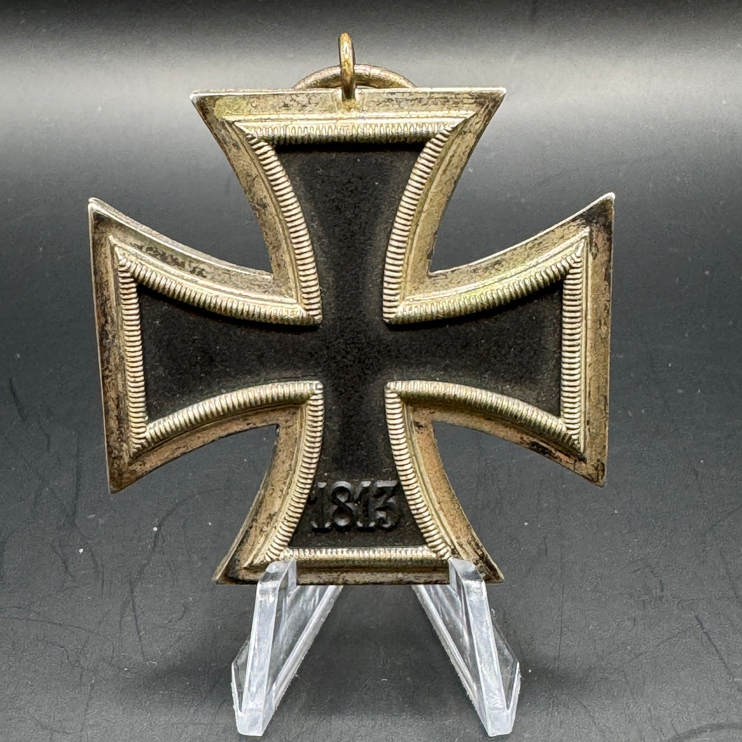 WW2 original artifact – Eiserne Kreuz 2 93 Richard Simm & Söhne – interior title page