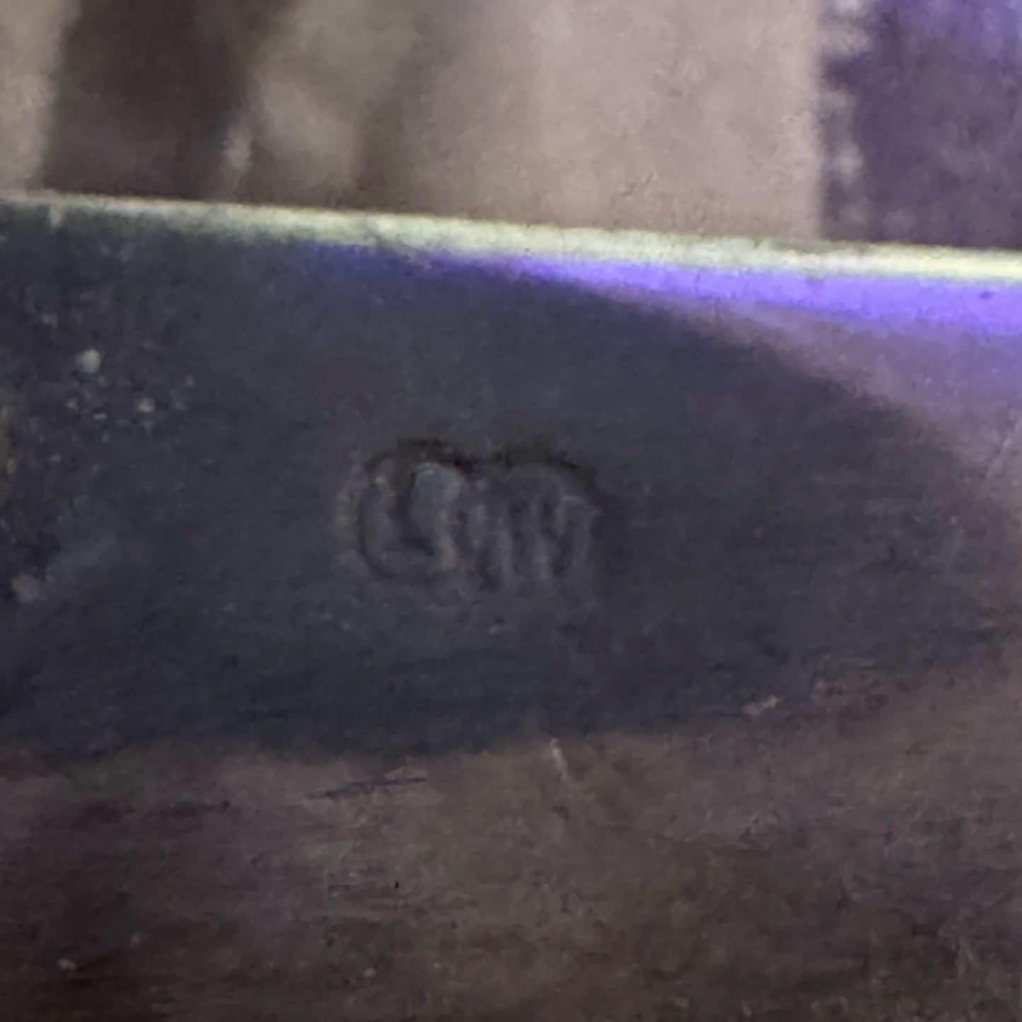 WW2 original artifact – German Silver-Plated Photo Box – 122nd Infantry Regiment (INF RGT 122) – interior page