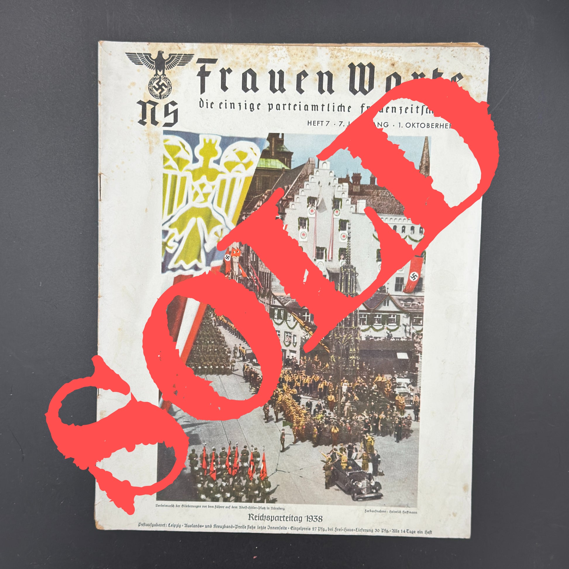 WW2 original artifact – Frauen Warte October 1939 – AxisArtifacts