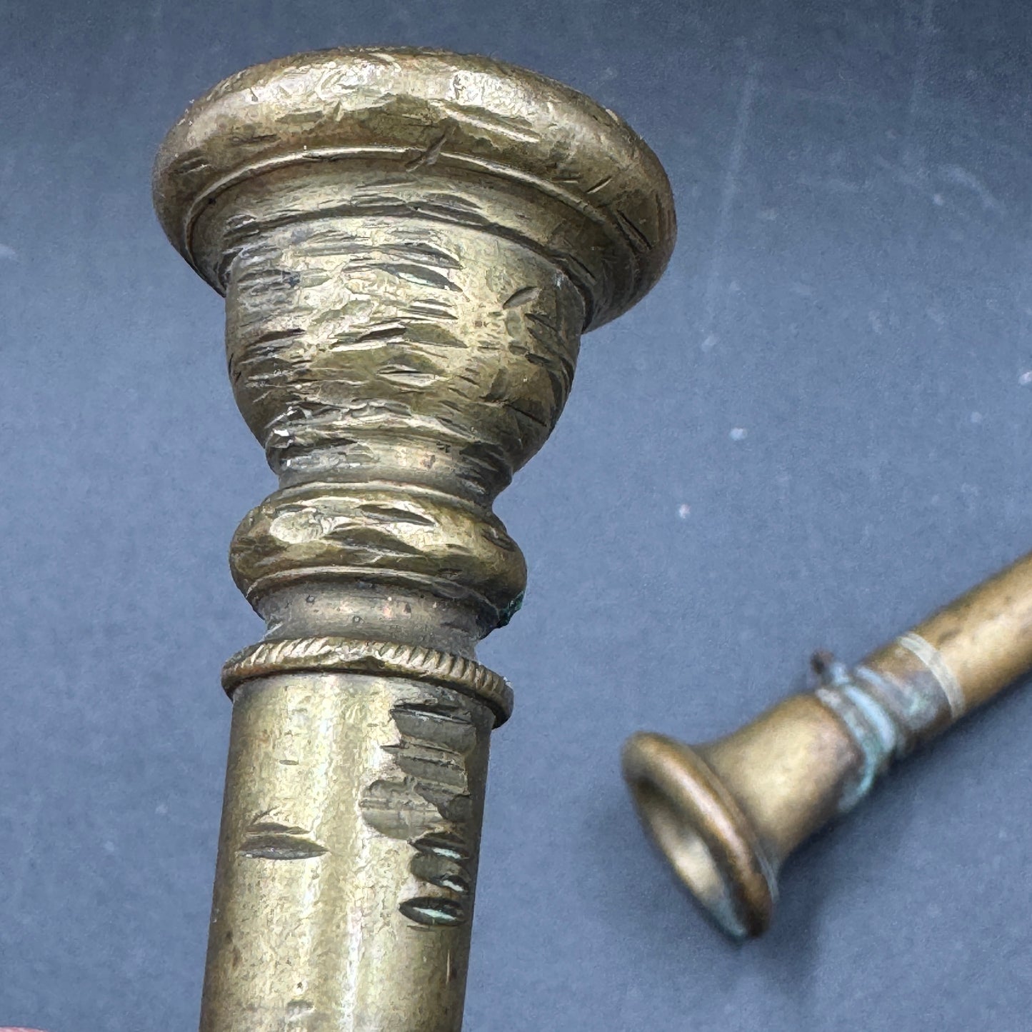 Original mouthpiece for early German SA signal bugle