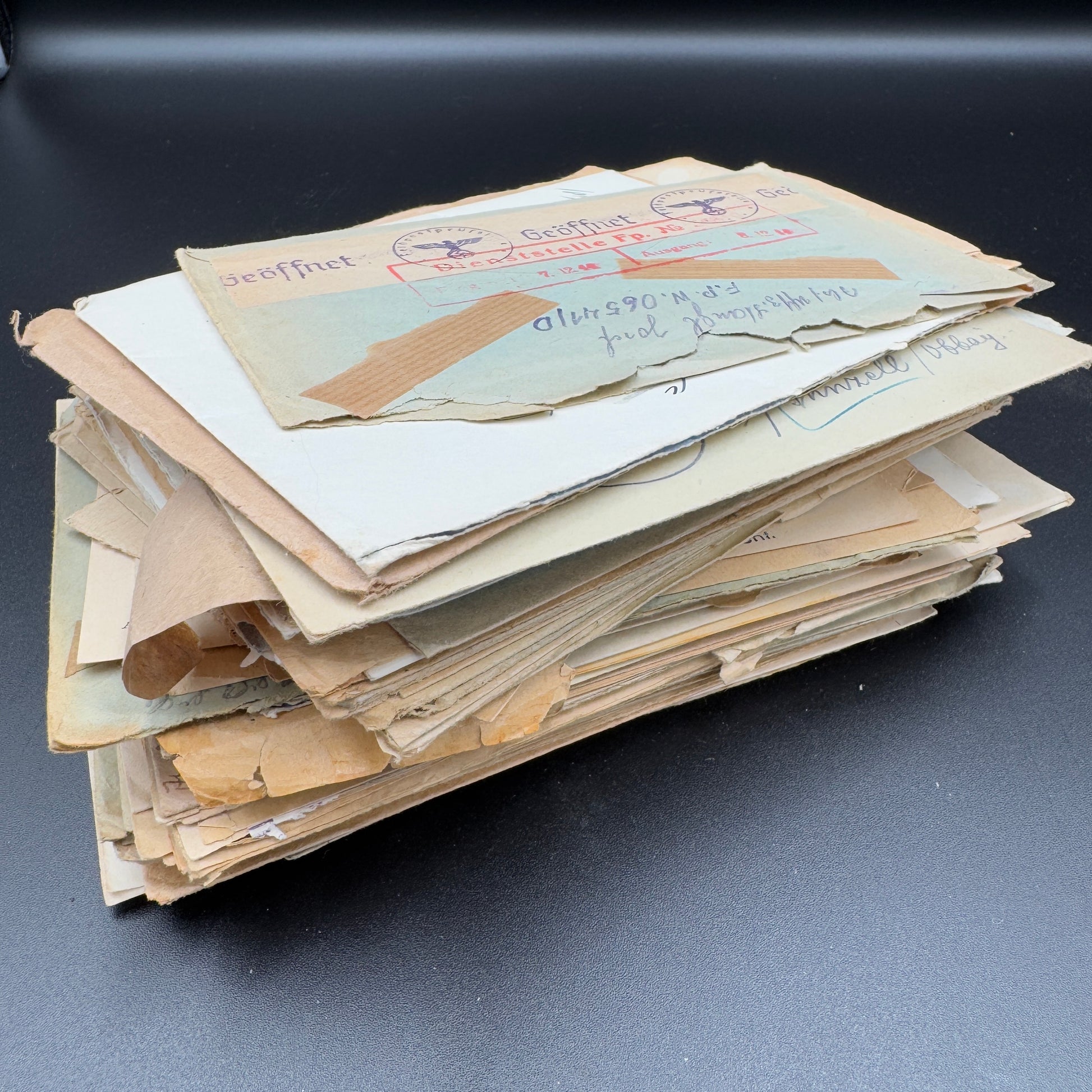 WW2 original artifact – Feldpost (>90 items!) – AxisArtifacts