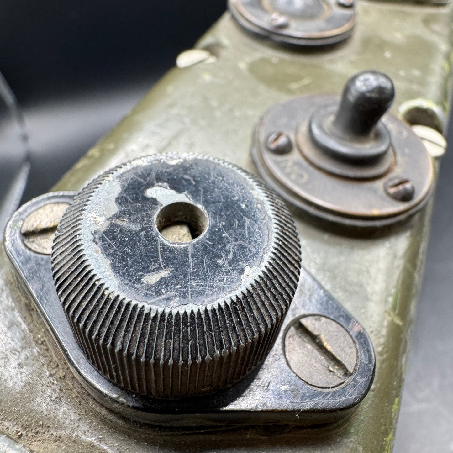 WW2 original artifact – WW2 US Mine Sweeper Control Box BC-1140H – interior page