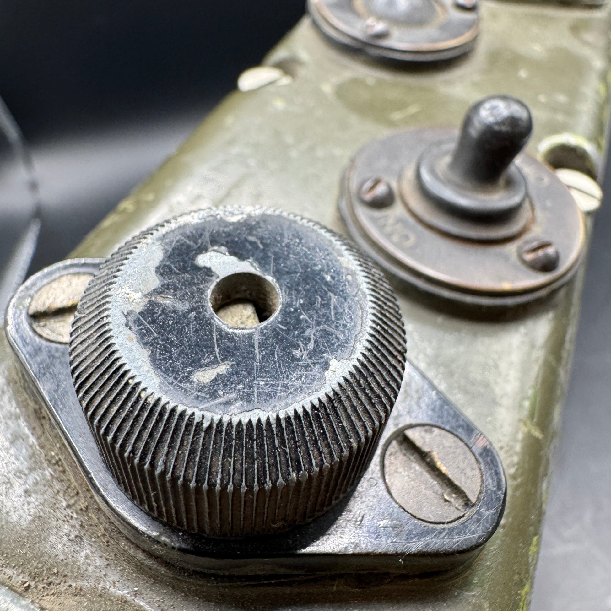 WW2 original artifact – WW2 US Mine Sweeper Control Box BC-1140H – interior page