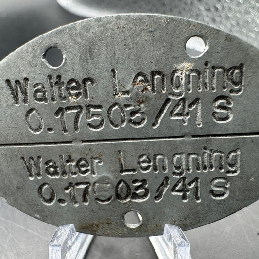 WW2 original artifact – EKM Kriegsmarine 1941 – interior detail