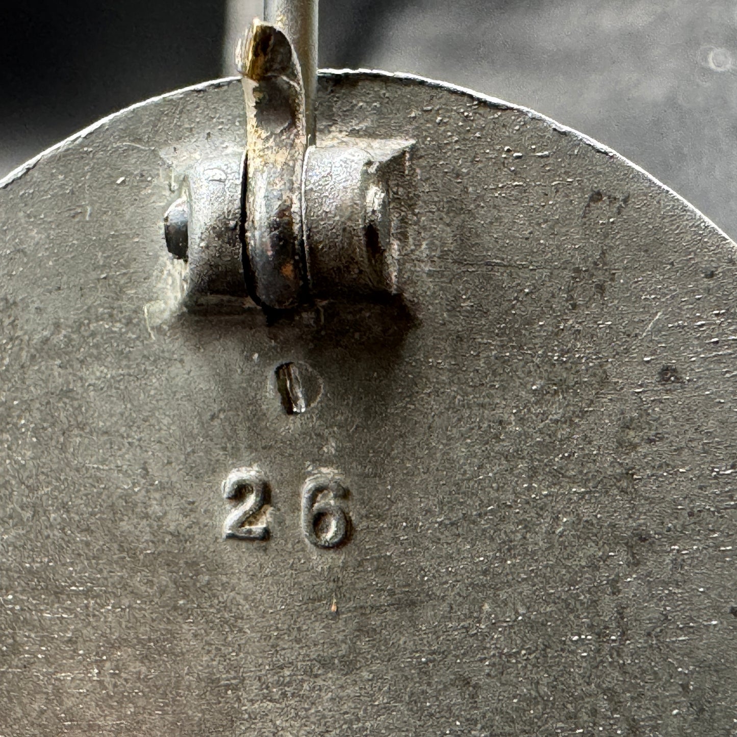 WW2 original artifact – Verwundeten Abzeichen Silber 26 – interior title page