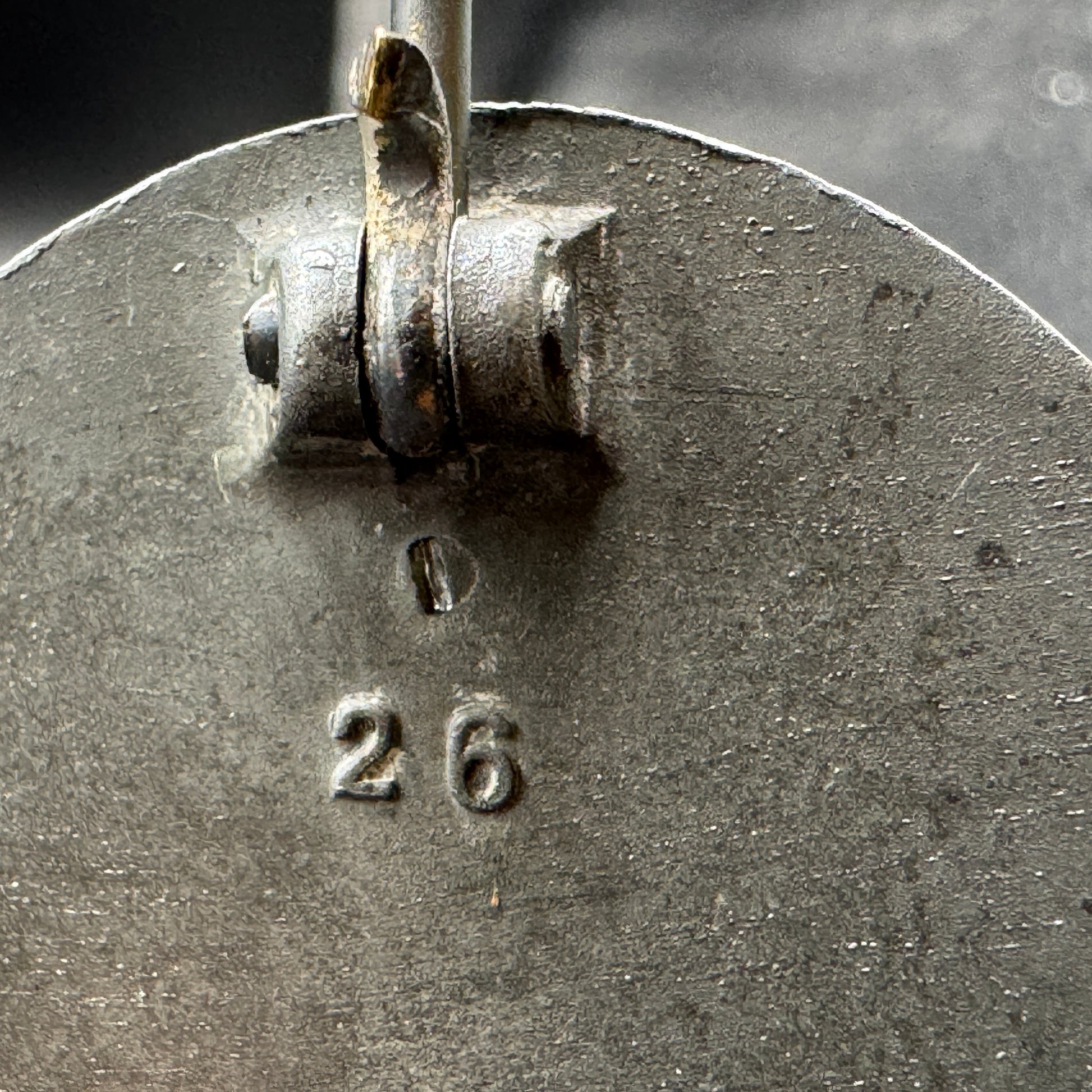 WW2 original artifact – Verwundeten Abzeichen Silber 26 – interior title page